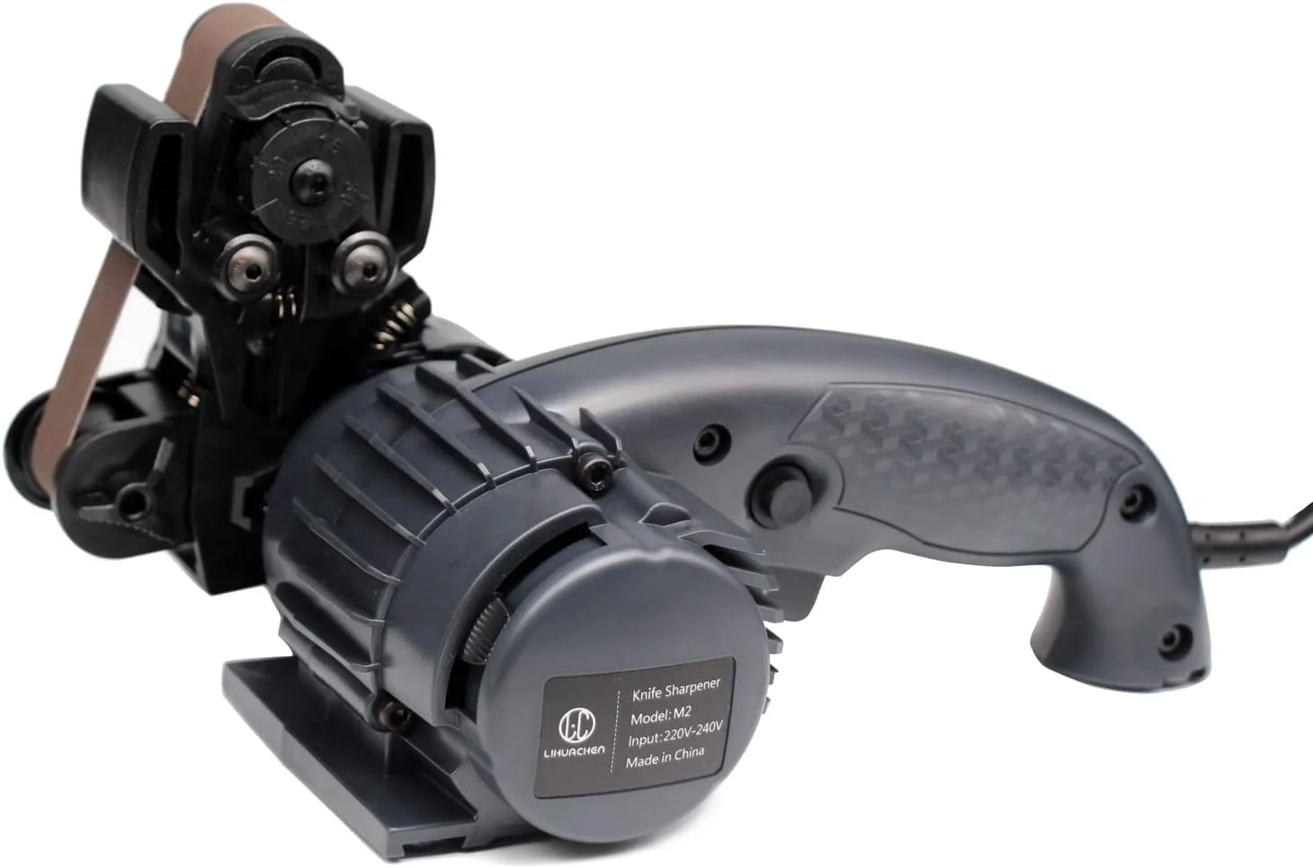 چاقو تیز کن برقی حرفه ای LIHUACHEN M2، ابزار برقی آشپزخانه، سنگ تیز کن، سنگ سنباده چاقو، ابزار تیز کن تنگستن (دوشاخه EU) چاقو تیز کن برقی حرفه ای LIHUACHEN M2، ابزار برقی آشپزخانه، سنگ تیز کن، سنگ سنباده چاقو، ابزار تیز کن تنگستن (دوشاخه EU)