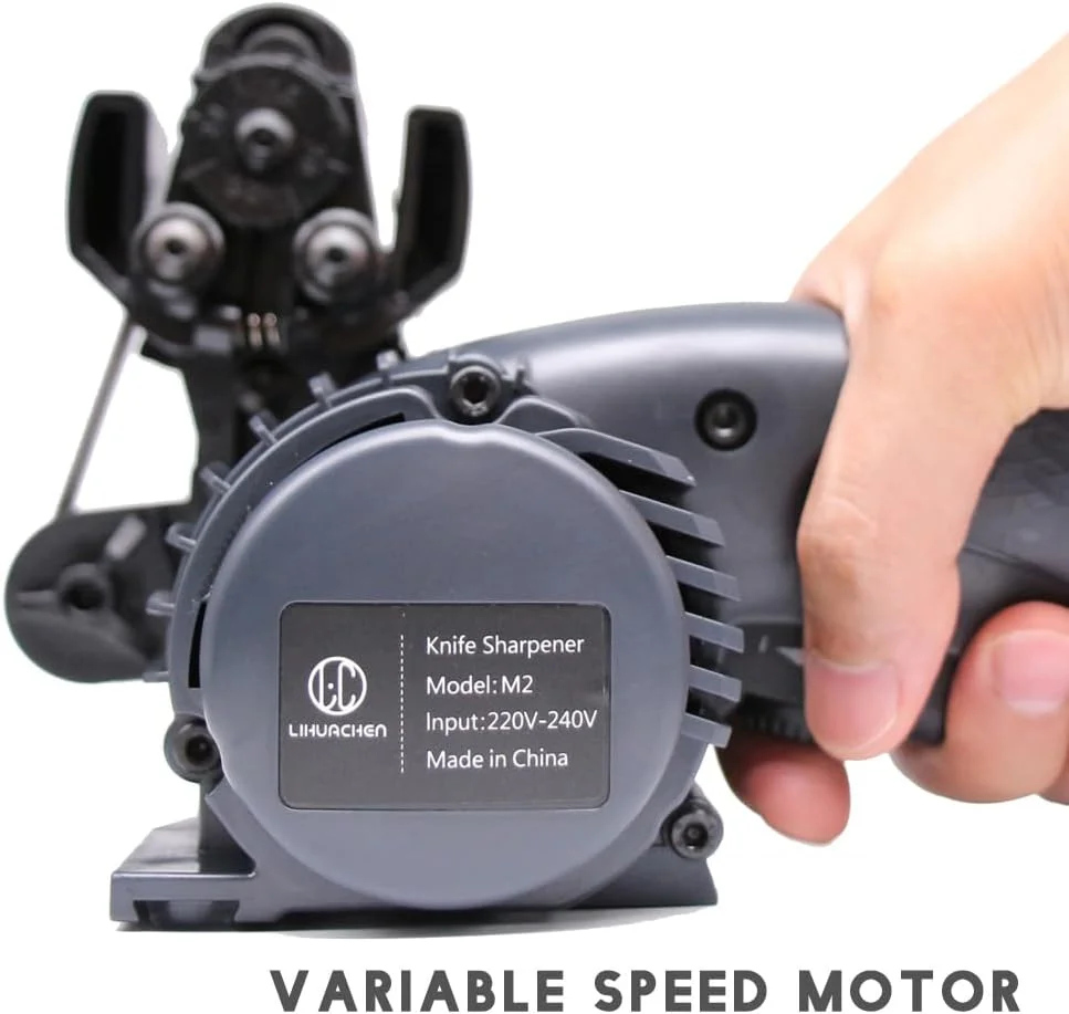 چاقو تیز کن برقی حرفه ای LIHUACHEN M2، ابزار برقی آشپزخانه، سنگ تیز کن، سنگ سنباده چاقو، ابزار تیز کن تنگستن (دوشاخه EU) چاقو تیز کن برقی حرفه ای LIHUACHEN M2، ابزار برقی آشپزخانه، سنگ تیز کن، سنگ سنباده چاقو، ابزار تیز کن تنگستن (دوشاخه EU)