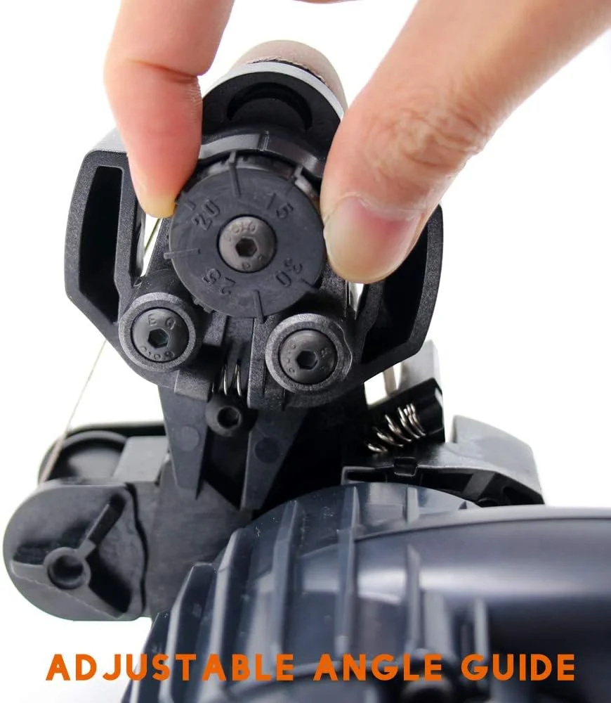 چاقو تیز کن برقی حرفه ای LIHUACHEN M2، ابزار برقی آشپزخانه، سنگ تیز کن، سنگ سنباده چاقو، ابزار تیز کن تنگستن (دوشاخه EU) چاقو تیز کن برقی حرفه ای LIHUACHEN M2، ابزار برقی آشپزخانه، سنگ تیز کن، سنگ سنباده چاقو، ابزار تیز کن تنگستن (دوشاخه EU)