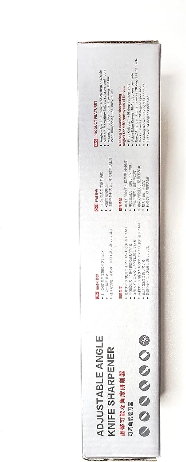 چاقو تیزکن 3 مرحله ای میتسوموتو ساکاری با دکمه تنظیم زاویه