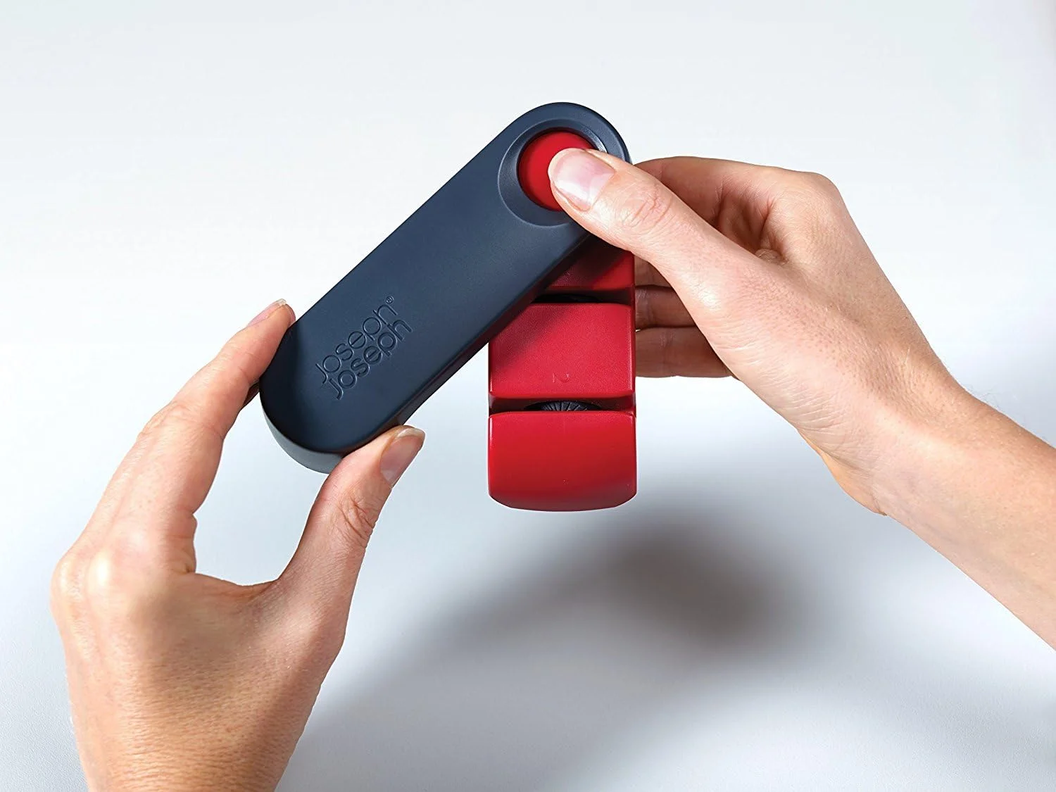 چاقو تیزکن تاشو جوزف جوزف مدل 10048 Rota، خاکستری