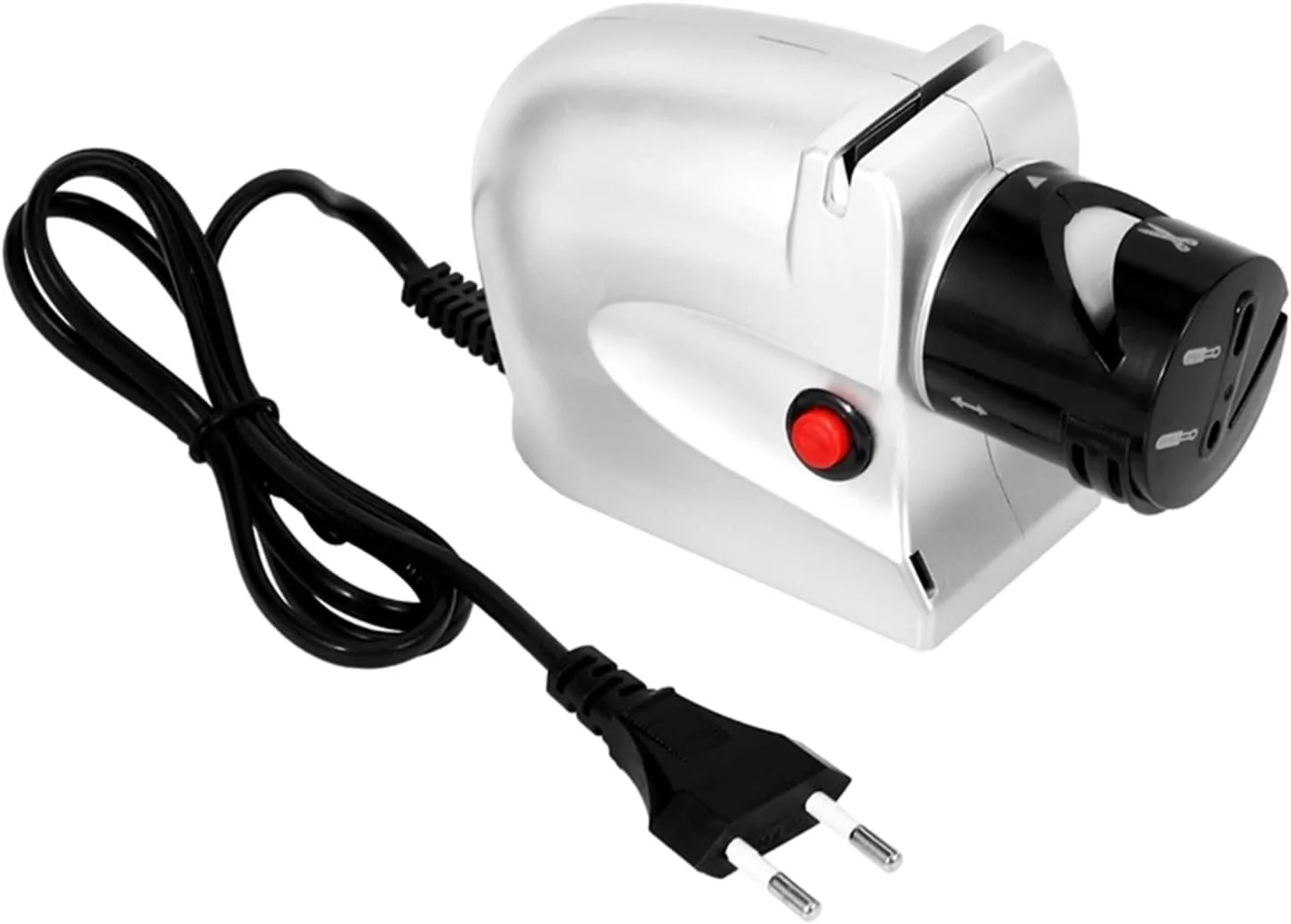 تیزکن برقی چاقو HFNGNGG، ابزار تیز کننده سریع و اتوماتیک با موتور برقی، سنگ سنباده، مناسب برای تیز کردن حرفه ای چاقو، چند منظوره