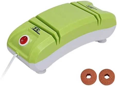 چاقو تیز کن برقی HAIRA، دستگاه تیز کننده سریع و حرفه ای اتوماتیک برای آشپزخانه خانگی، 220 ولت، مناسب برای انواع چاقو (رنگ: مطابق تصویر 3)