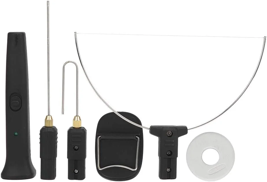 برش فوم Jingyig، ابزار برش، دستگاه برش برقی، چاقوی برش یونولیت، چاقوی برقی 10 سانتی متری، قیچی کاردستی