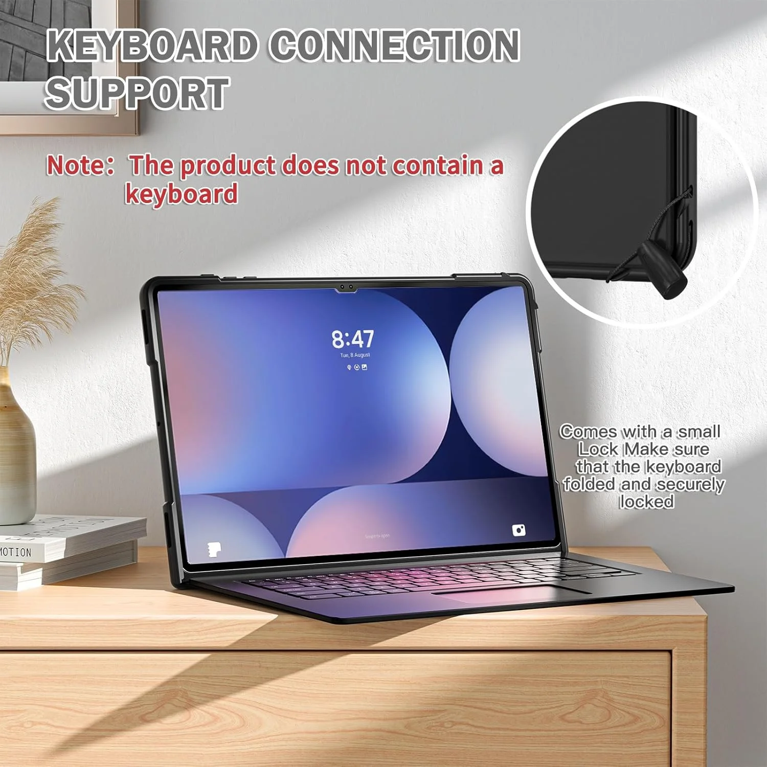 for Samsung Galaxy Tab S10 Ultra 14.6 inch 2024 SM-X920 Case with Rotating Stand for Type Cover Keyboard with Kickstand, Shockproof Rugged Protective Case for Samsung Galaxy Tab S10 Ultra 14.6 inch 2024 SM-X920 Case with Rotating Stand for Type Cover Keyboard with Kickstand, Shockproof Rugged Protective Case