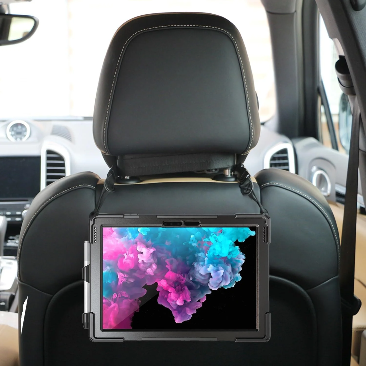 کیف تبلت مقاوم السفر سازگار با Microsoft Surface Pro 7/Pro 6/Pro 5/Pro 4/Pro 7+، کیف بادوام و مقاوم در برابر ضربه برای محافظت در برابر افتادن با نگهدارنده قلم، پوشش محافظ بند شانه برای کودکان و پوشش سیلیکونی کیف تبلت مقاوم السفر سازگار با Microsoft Surface Pro 7/Pro 6/Pro 5/Pro 4/Pro 7+، کیف بادوام و مقاوم در برابر ضربه برای محافظت در برابر افتادن با نگهدارنده قلم، پوشش محافظ بند شانه برای کودکان و پوشش سیلیکونی