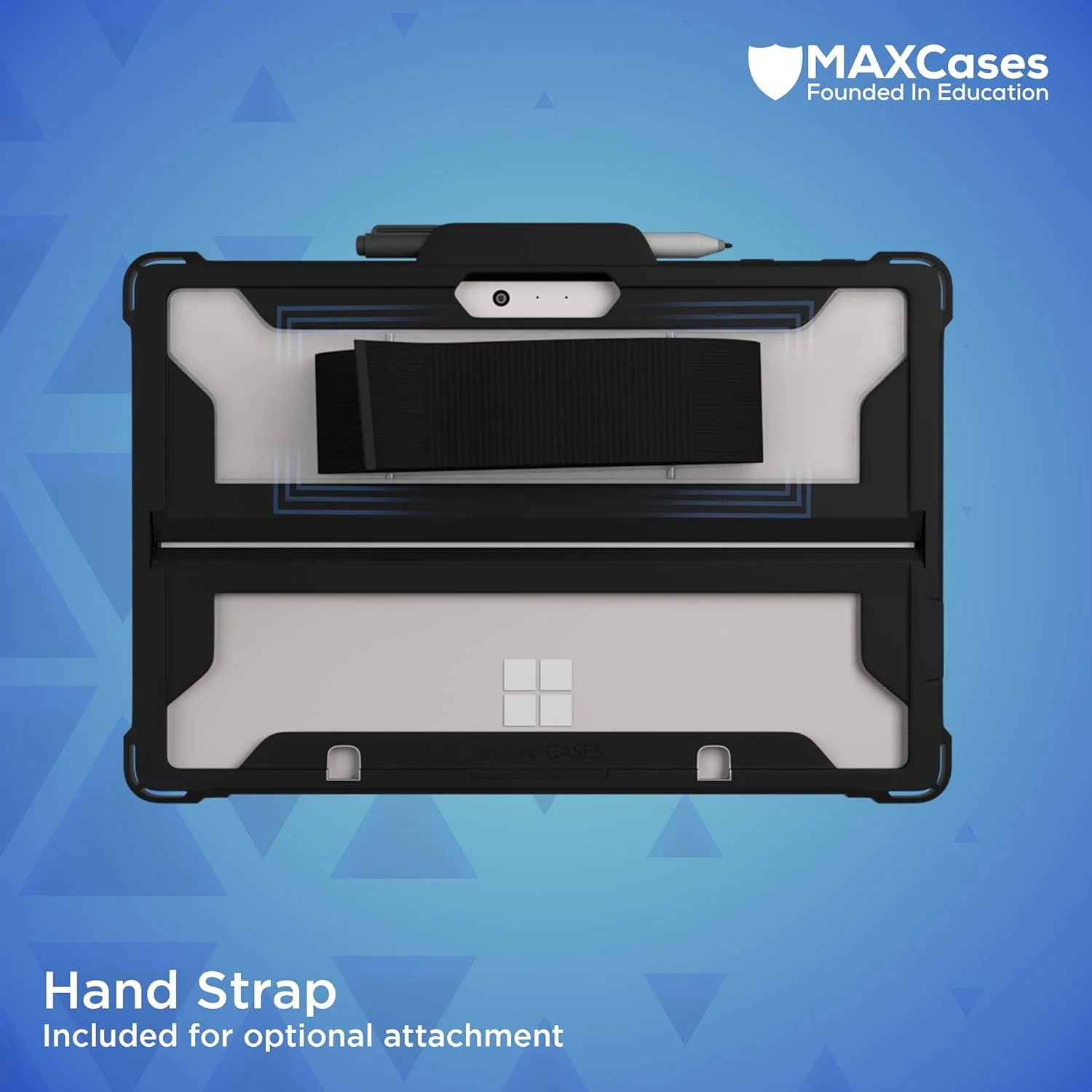 محافظ سخت MAXCases Extreme Shell برای Microsoft Surface Go 1 & 2 10 اینچی (مشکی) (V2)