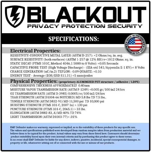 کیسه های قفس فارادی EMP BLACKOUT® ضخیم ممتاز، کیت آماده سازی 3 عددی، فوق العاده بزرگ 15" X 18" مناسب لپ تاپ، تبلت، تلفن هوشمند، هارد درایو، آیفون، آیپد، گلکسی، اندروید، ال جی، مایکروسافت کیسه های قفس فارادی EMP BLACKOUT® ضخیم ممتاز، کیت آماده سازی 3 عددی، فوق العاده بزرگ 15" X 18" مناسب لپ تاپ، تبلت، تلفن هوشمند، هارد درایو، آیفون، آیپد، گلکسی، اندروید، ال جی، مایکروسافت