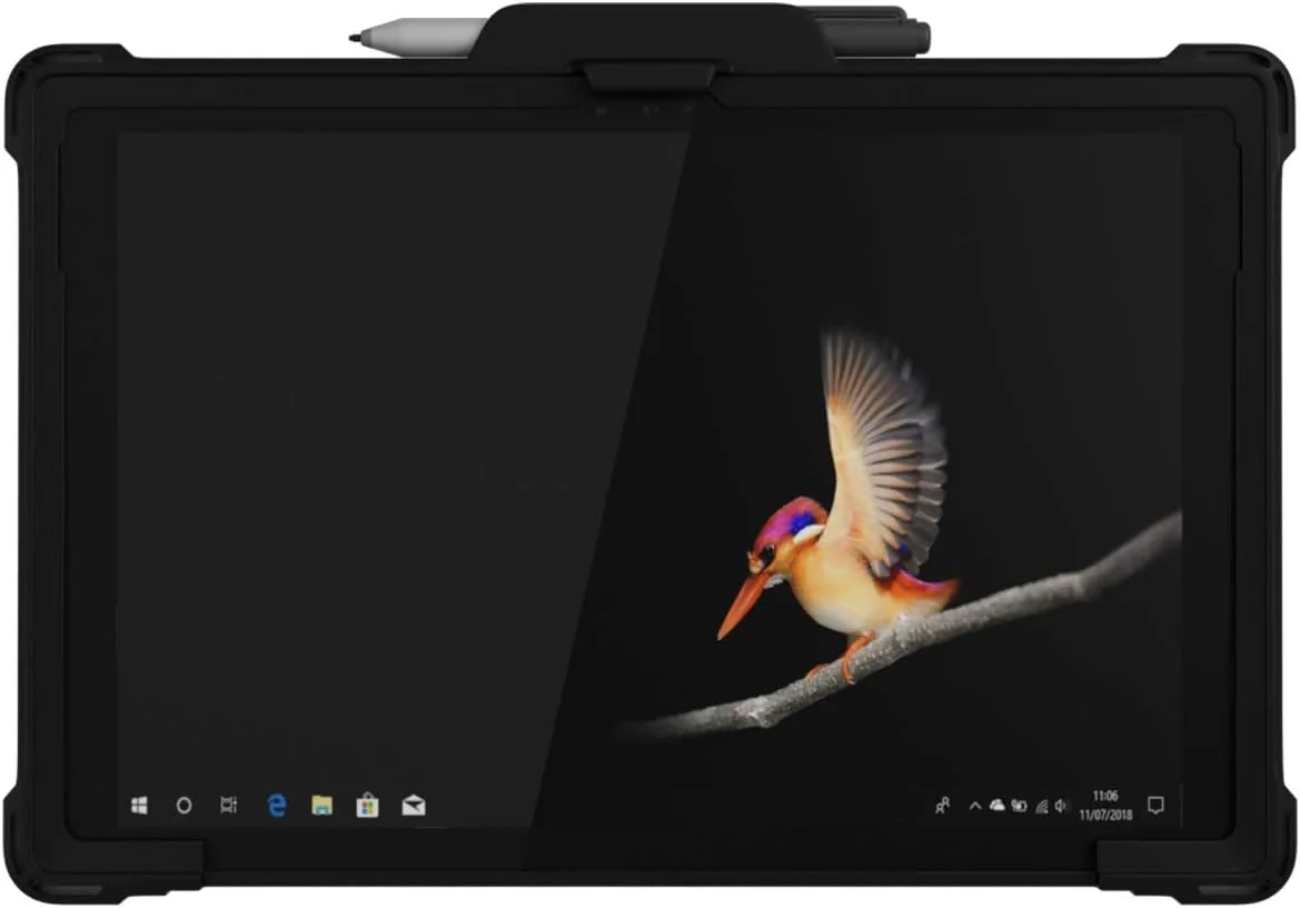 محافظ سخت MAXCases Extreme Shell برای Microsoft Surface Go 1 & 2 10 اینچی (مشکی) (V2)