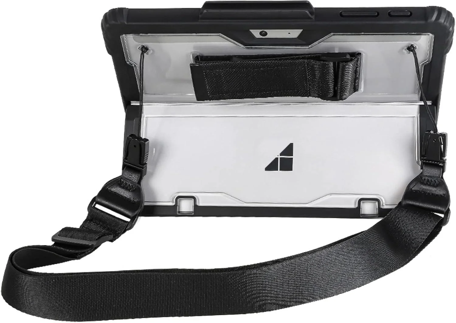 کاور لپتاپ شفاف آکریلیک ZZjingli برای Microsoft Surface Pro 9 همراه با بند شانه (مشکی) کاور لپتاپ شفاف آکریلیک ZZjingli برای Microsoft Surface Pro 9 همراه با بند شانه (مشکی)