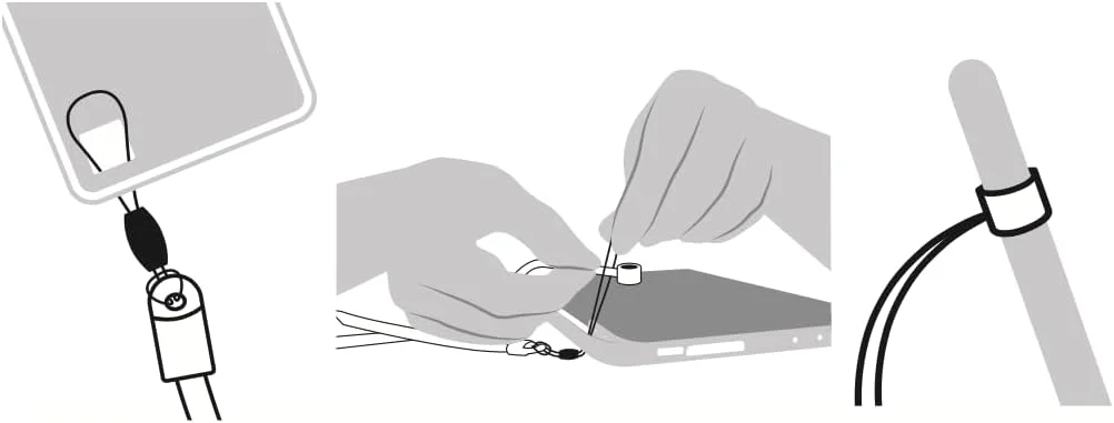 بند سیلیکونی ضد خش مشکی ZoopLoop به طول 20.75 اینچ برای قلم های دیجیتال الکترونیکی (محدوده قطر: 0.27-0.37 اینچ) - قلم را به قاب تبلت محکم می کند - لوازم جانبی قلم تبلت بند سیلیکونی ضد خش مشکی ZoopLoop به طول 20.75 اینچ برای قلم های دیجیتال الکترونیکی (محدوده قطر: 0.27-0.37 اینچ) - قلم را به قاب تبلت محکم می کند - لوازم جانبی قلم تبلت