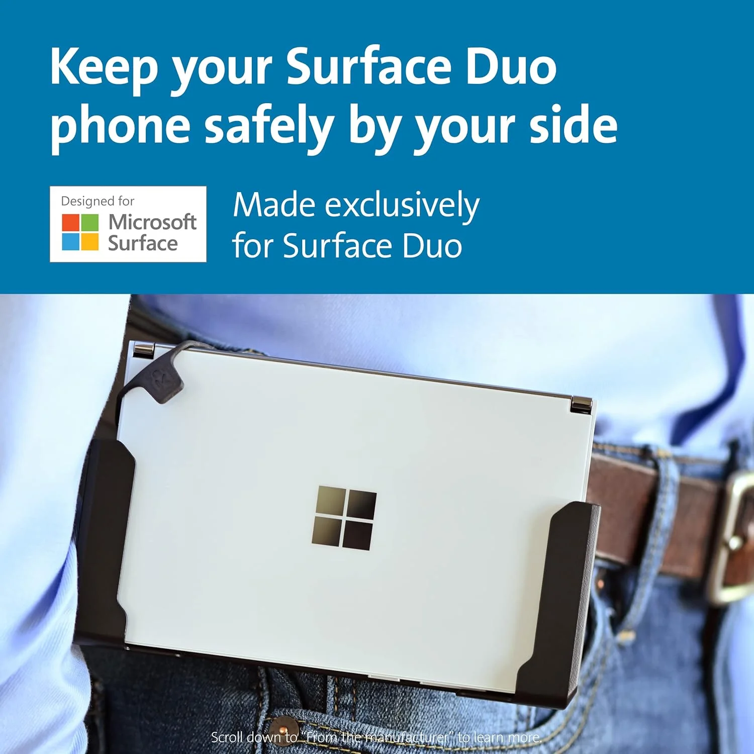 کیف کمری Kensington برای Microsoft Surface Duo (K97850Ww) کیف کمری Kensington برای Microsoft Surface Duo (K97850Ww)