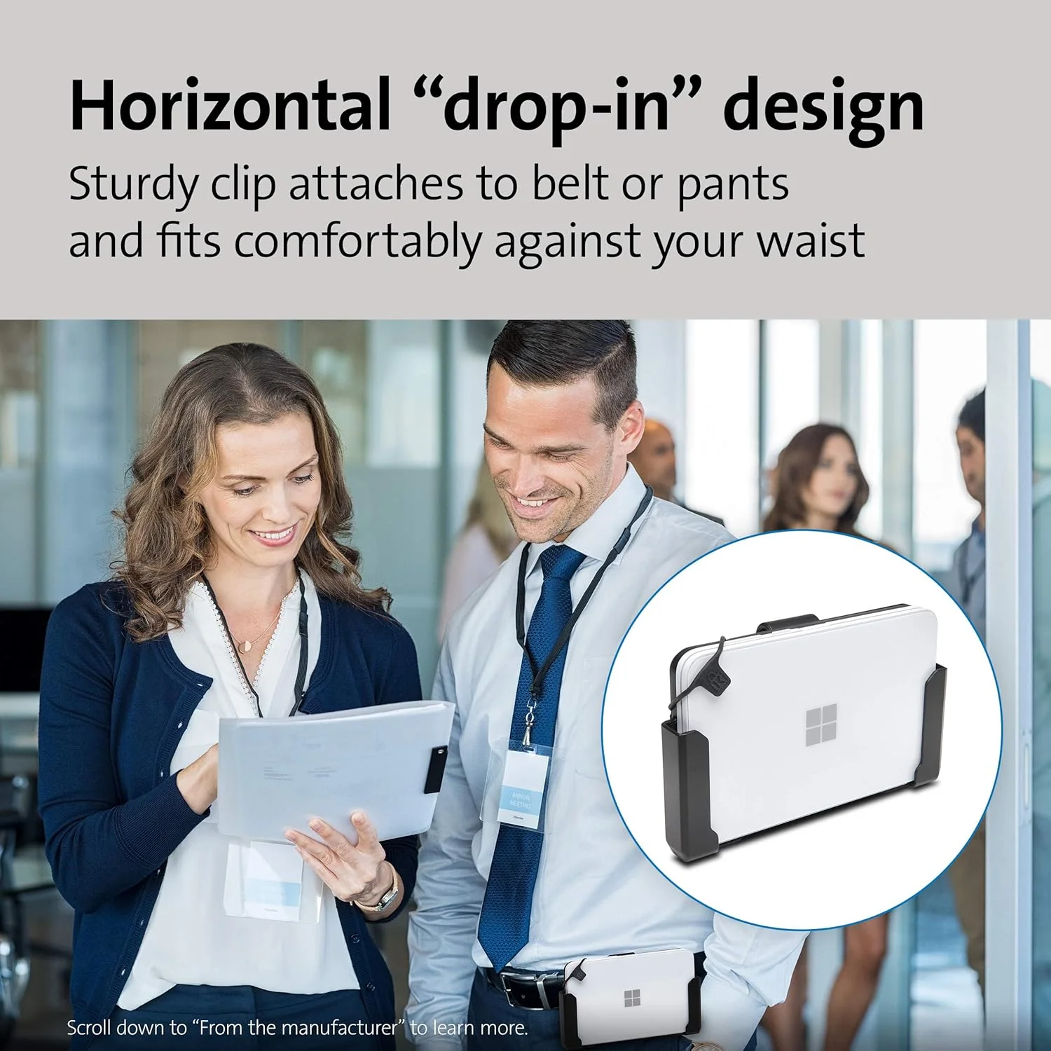 کیف کمری Kensington برای Microsoft Surface Duo (K97850Ww) کیف کمری Kensington برای Microsoft Surface Duo (K97850Ww)