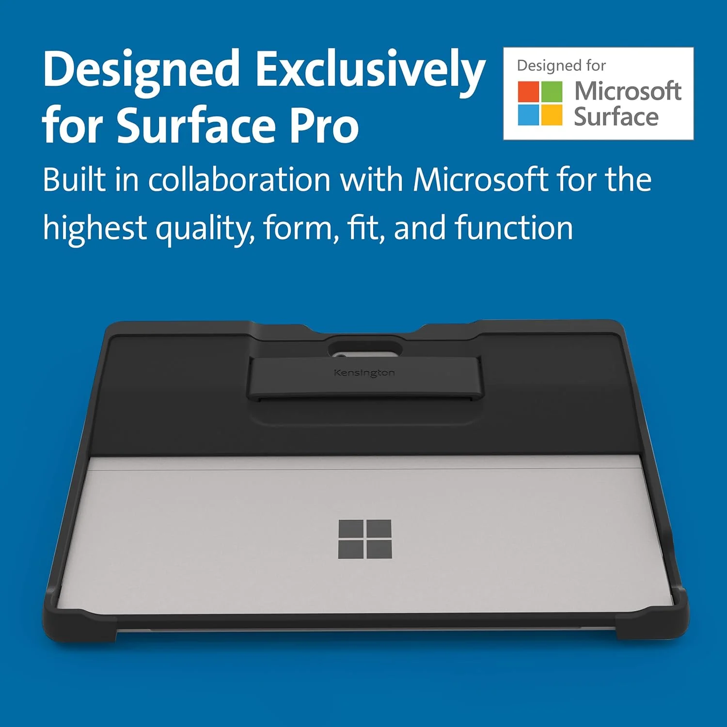 محافظ مقاوم Kensington Blackbelt درجه 2 برای سرفیس پرو 7، 7+، 6، 5 و 4 - مشکی (K97950Ww) محافظ مقاوم Kensington Blackbelt درجه 2 برای سرفیس پرو 7، 7+، 6، 5 و 4 - مشکی (K97950Ww)