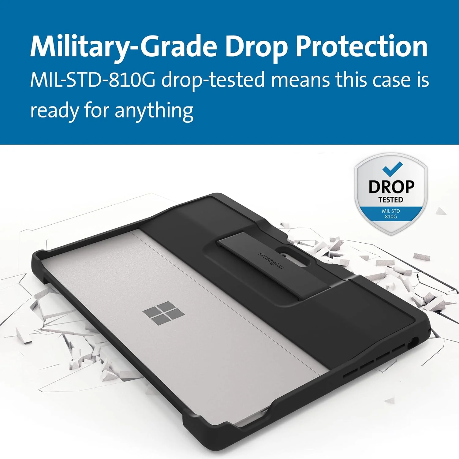 محافظ مقاوم Kensington Blackbelt درجه 2 برای سرفیس پرو 7، 7+، 6، 5 و 4 - مشکی (K97950Ww) محافظ مقاوم Kensington Blackbelt درجه 2 برای سرفیس پرو 7، 7+، 6، 5 و 4 - مشکی (K97950Ww)