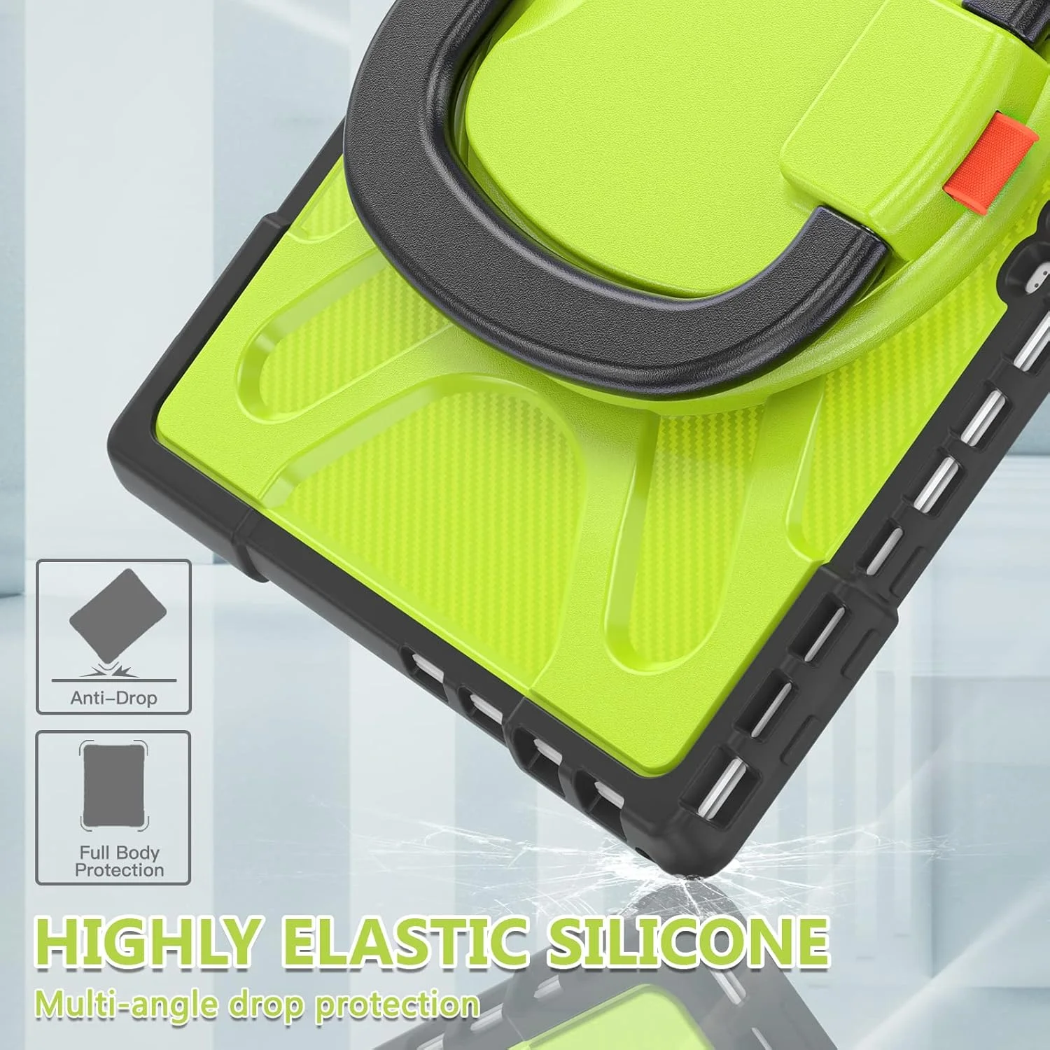 کیف ZXHYliang برای مایکروسافت Surface Pro 7 / Pro 6 / Pro 5 / Pro 4: با پایه نگهدارنده مقاوم در برابر ضربه، سازگار با کیبورد Type Cover. (زرد سبز) کیف ZXHYliang برای مایکروسافت Surface Pro 7 / Pro 6 / Pro 5 / Pro 4: با پایه نگهدارنده مقاوم در برابر ضربه، سازگار با کیبورد Type Cover. (زرد سبز)