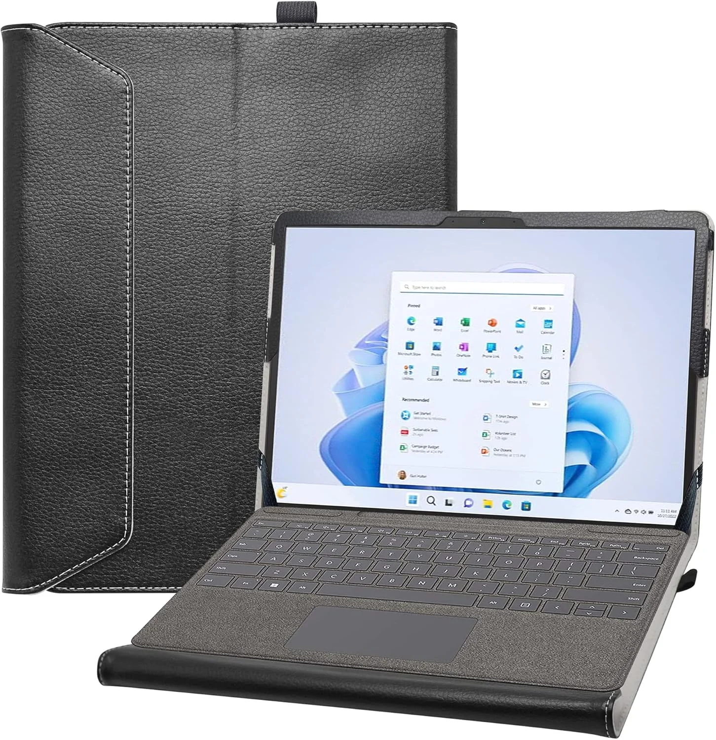 کیف تبلت 8 اینچی MAMA MOUTH Sprint Slate، جلد چرمی PU با پایه تاشو دو حالته برای تبلت اندرویدی 8 اینچی Sprint Slate 8 (AQT80)، مشکی کیف تبلت 8 اینچی MAMA MOUTH Sprint Slate، جلد چرمی PU با پایه تاشو دو حالته برای تبلت اندرویدی 8 اینچی Sprint Slate 8 (AQT80)، مشکی