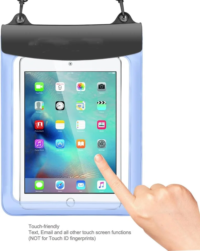 Universal Tablet Waterproof Case Pouch Dry Bag for Samsung Galaxy A7 10.4/ Tab S7 11"/S6 Lite 10.4, Microsoft Surface Go 2/Go, CHUWI Hi10 X 10.1, PineTab 10.1, Teclast M40/P20HD 10.1, 9.7-11 inch iPad Universal Tablet Waterproof Case Pouch Dry Bag for Samsung Galaxy A7 10.4/ Tab S7 11"/S6 Lite 10.4, Microsoft Surface Go 2/Go, CHUWI Hi10 X 10.1, PineTab 10.1, Teclast M40/P20HD 10.1, 9.7-11 inch iPad