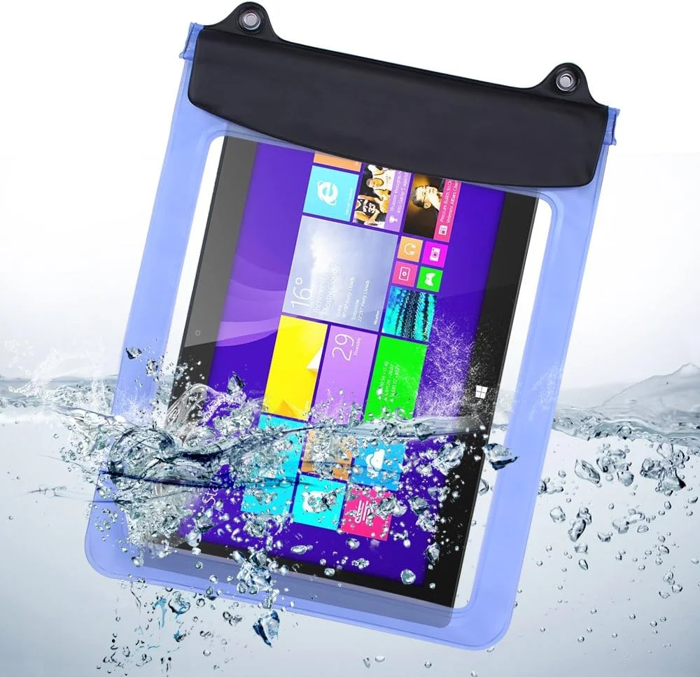 کیف ضد آب آیپد و تبلت eBuymore مناسب برای آیپد ایر 2 / سامسونگ گلکسی تب S 10.5 اینچ / تب پرو 10.1 اینچ / مایکروسافت سرفیس RT 10.6 اینچ (آبی) کیف ضد آب آیپد و تبلت eBuymore مناسب برای آیپد ایر 2 / سامسونگ گلکسی تب S 10.5 اینچ / تب پرو 10.1 اینچ / مایکروسافت سرفیس RT 10.6 اینچ (آبی)