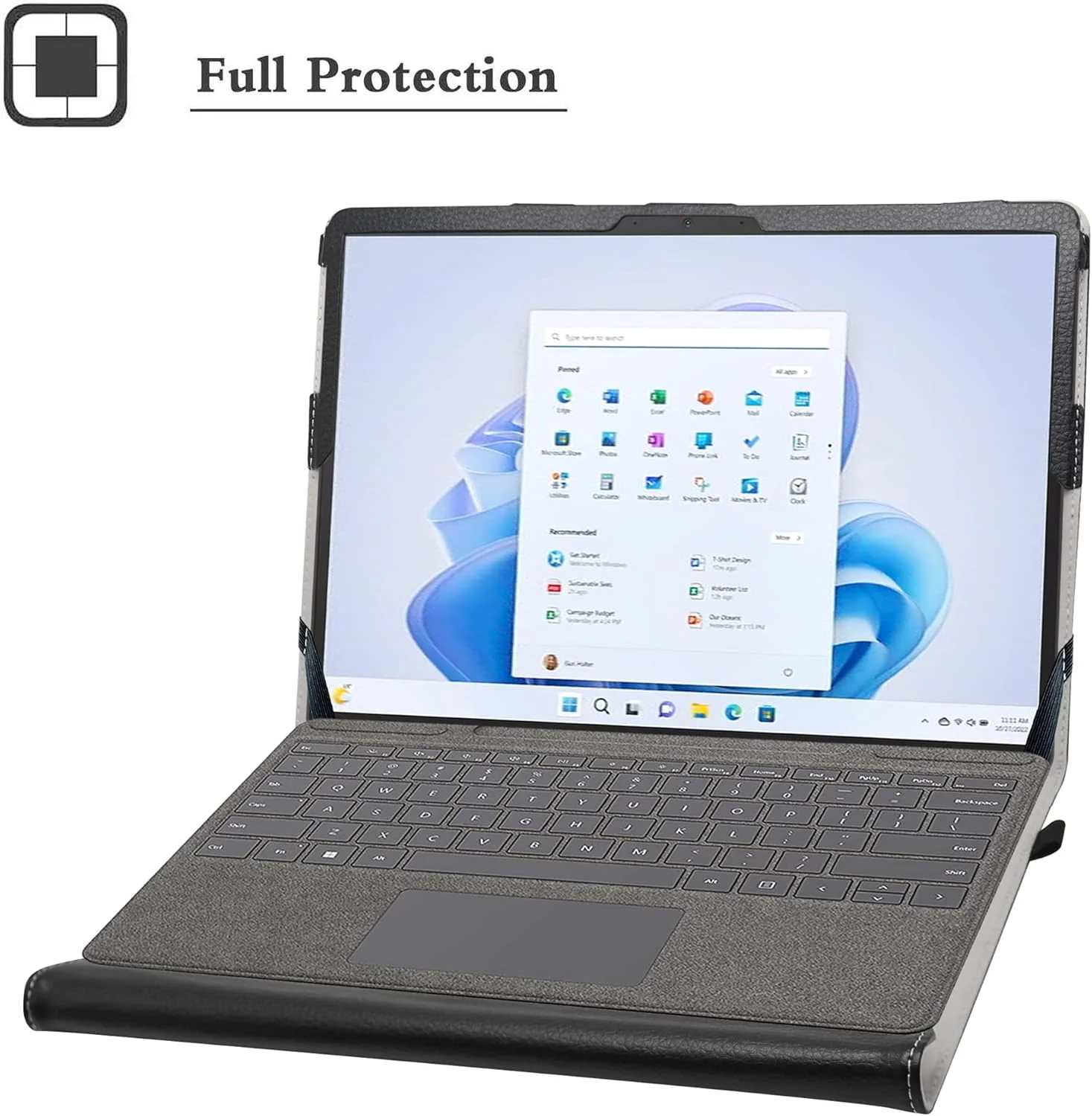 کیف تبلت 8 اینچی MAMA MOUTH Sprint Slate، جلد چرمی PU با پایه تاشو دو حالته برای تبلت اندرویدی 8 اینچی Sprint Slate 8 (AQT80)، مشکی کیف تبلت 8 اینچی MAMA MOUTH Sprint Slate، جلد چرمی PU با پایه تاشو دو حالته برای تبلت اندرویدی 8 اینچی Sprint Slate 8 (AQT80)، مشکی