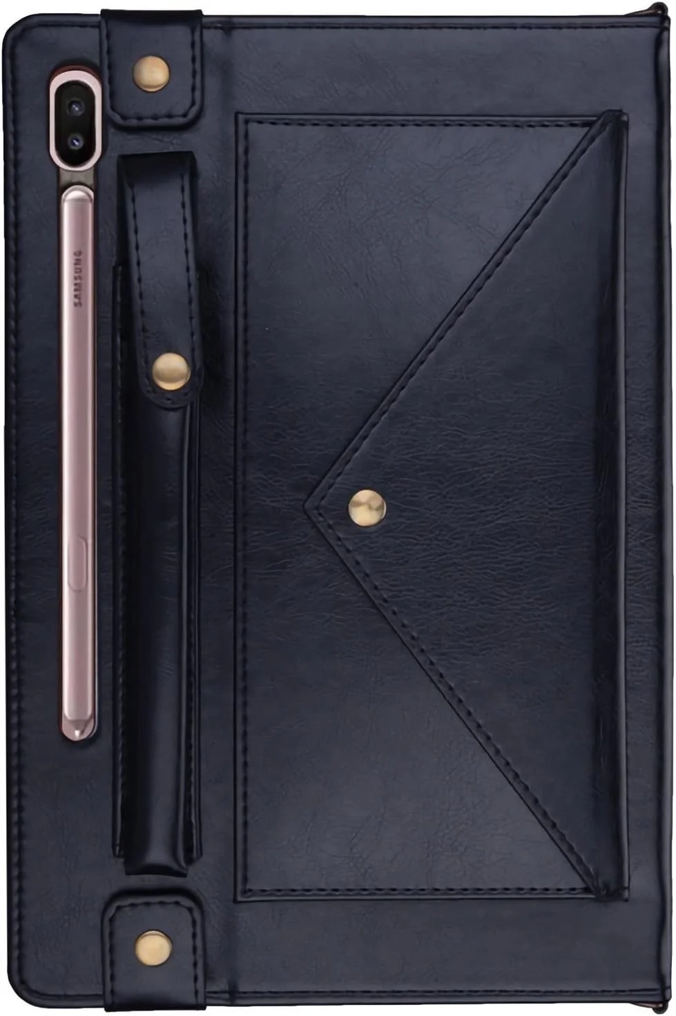 کیف ZTJ-Lighting مناسب برای Microsoft Surface Go 10.1 اینچ، کاور چرمی PU هوشمند با استند تاشو، جای مداد و بند شانه، کیف کراس بادی با جیب و دسته، آبی کیف ZTJ-Lighting مناسب برای Microsoft Surface Go 10.1 اینچ، کاور چرمی PU هوشمند با استند تاشو، جای مداد و بند شانه، کیف کراس بادی با جیب و دسته، آبی