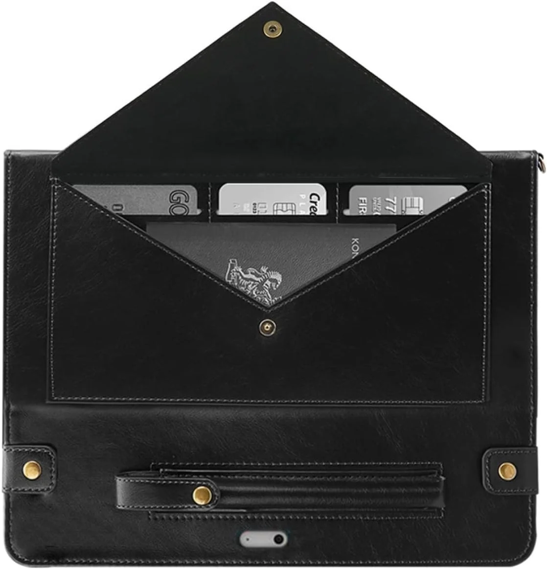 کیف های گوشی QIHANG SHIHUI برای تبلت Microsoft Surface Pro 8، مدل پاکتی، چرمی، رنگ ثابت (مشکی)(قرمز)(رزگلد)(آبی)(قهوه ای) (رنگ: مشکی) کیف های گوشی QIHANG SHIHUI برای تبلت Microsoft Surface Pro 8، مدل پاکتی، چرمی، رنگ ثابت (مشکی)(قرمز)(رزگلد)(آبی)(قهوه ای) (رنگ: مشکی)