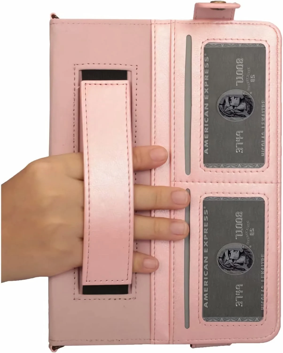 کیف ZTJ-Lighting مناسب برای مایکروسافت سرفیس پرو 7/6/5/4 (12.3 اینچ)، کاور چرمی PU هوشمند با قابلیت استند و جای مداد، کیف دستی بند شانه ای و جیب دار، طلایی رز کیف ZTJ-Lighting مناسب برای مایکروسافت سرفیس پرو 7/6/5/4 (12.3 اینچ)، کاور چرمی PU هوشمند با قابلیت استند و جای مداد، کیف دستی بند شانه ای و جیب دار، طلایی رز