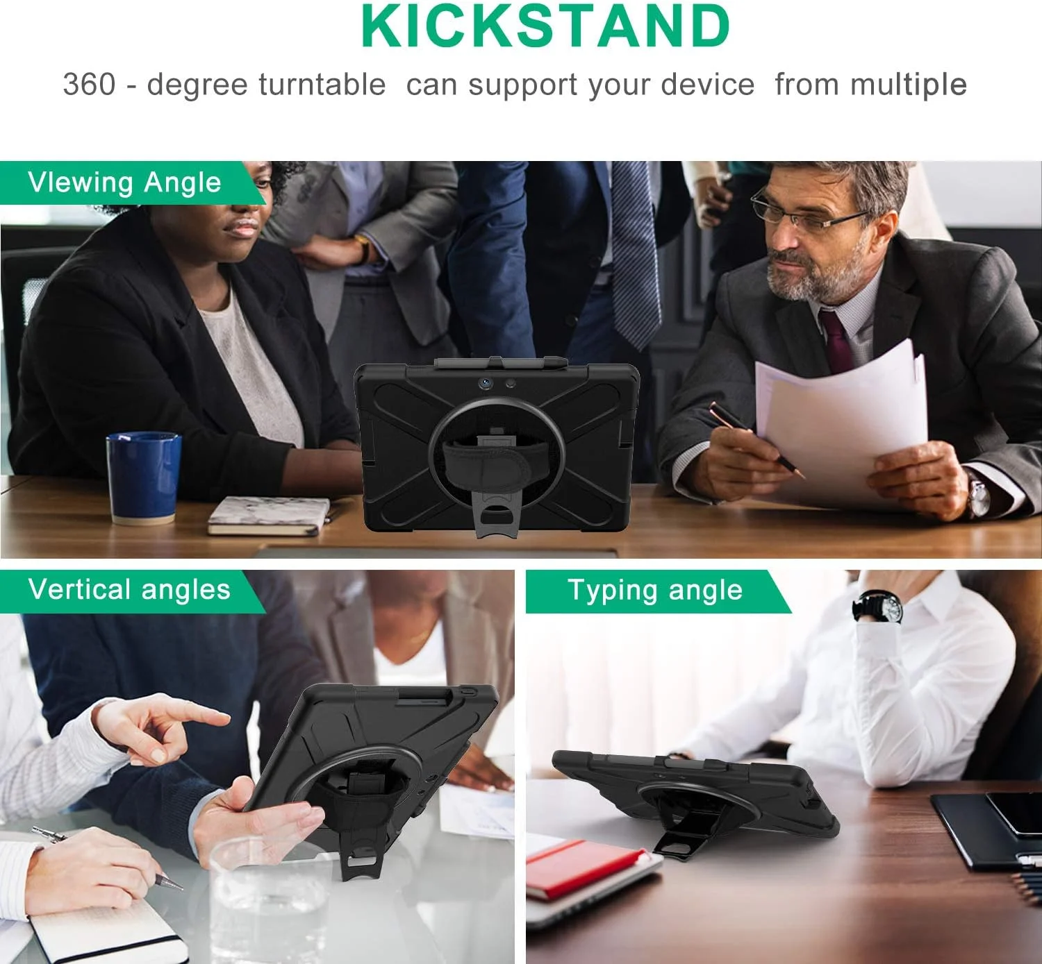 کاور مقاوم FONREST برای مایکروسافت Surface Pro X (2020/2019) با پایه تاشو، نگهدارنده قلم، قاب ضد ضربه هیبریدی 13 اینچی با دستگیره چرخشی 360 درجه و بند شانه (مشکی) کاور مقاوم FONREST برای مایکروسافت Surface Pro X (2020/2019) با پایه تاشو، نگهدارنده قلم، قاب ضد ضربه هیبریدی 13 اینچی با دستگیره چرخشی 360 درجه و بند شانه (مشکی)