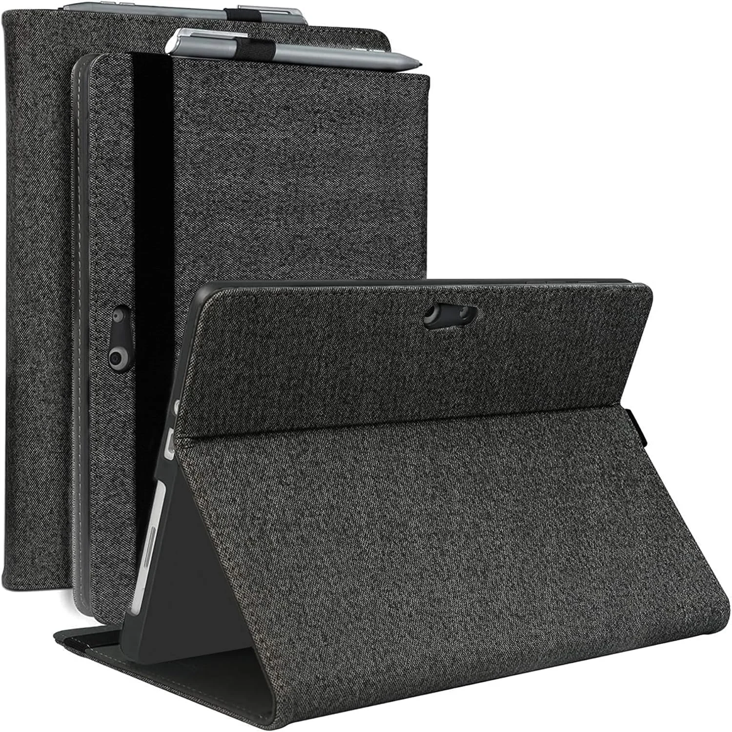 کیف تبلت هپی بالز Surface Go 2 مناسب برای مایکروسافت Surface Go 2 2020 / Surface Go 2018 10 اینچ، کاور چند زاویه ای با نگهدارنده قلم برای Surface Go 2 / Surface Go