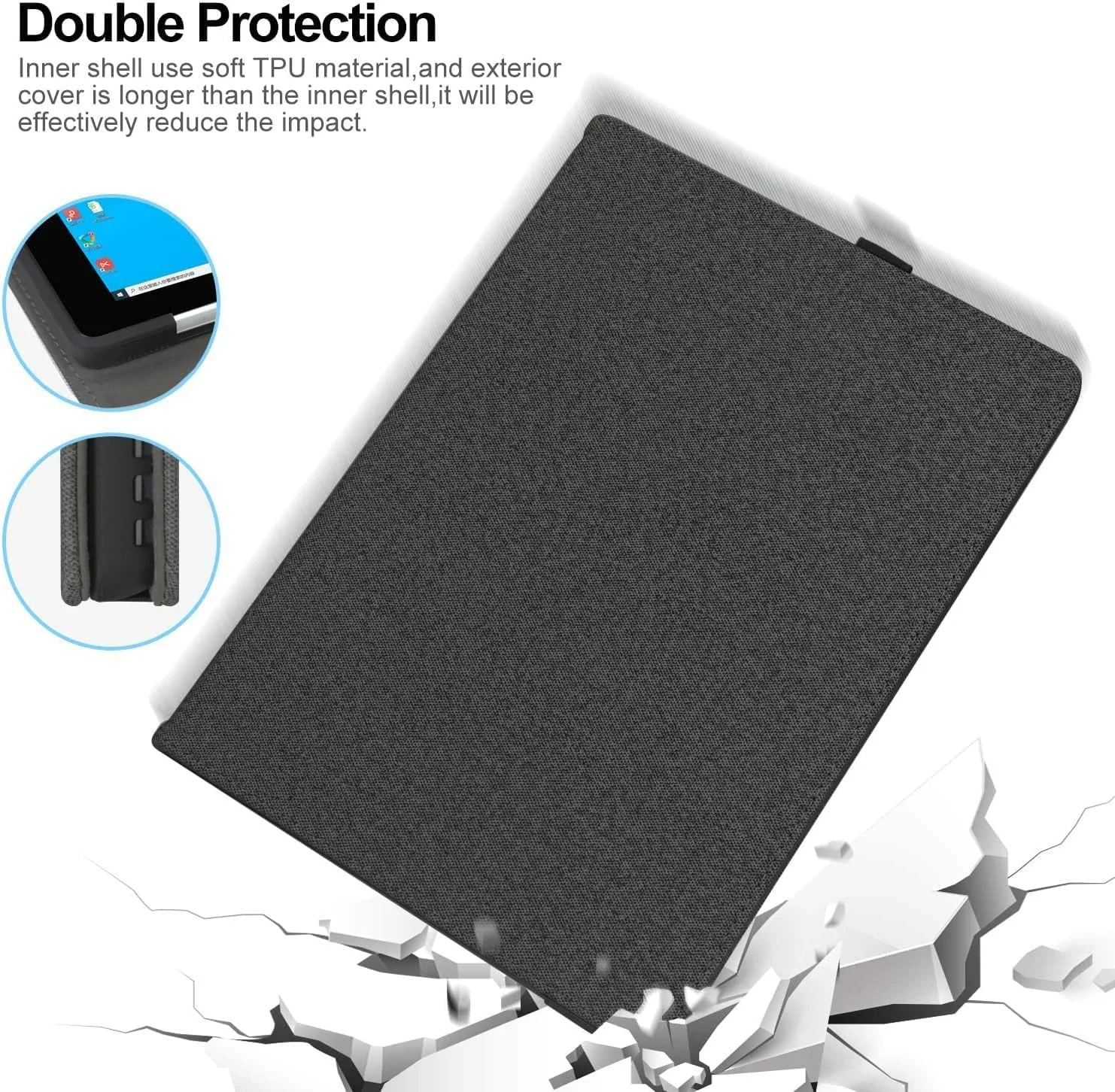 کیف تبلت هپی بالز Surface Go 2 مناسب برای مایکروسافت Surface Go 2 2020 / Surface Go 2018 10 اینچ، کاور چند زاویه ای با نگهدارنده قلم برای Surface Go 2 / Surface Go کیف تبلت هپی بالز Surface Go 2 مناسب برای مایکروسافت Surface Go 2 2020 / Surface Go 2018 10 اینچ، کاور چند زاویه ای با نگهدارنده قلم برای Surface Go 2 / Surface Go