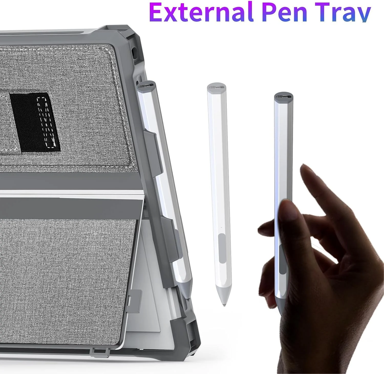 کیف محافظ SSS·GRGB مناسب برای تبلت 12.3 اینچی Microsoft Surface Pro 7+/Pro 7/Pro 6/Pro 5/Pro 4/Pro LTE، کاور محافظ مقاوم، دارای جای قلم و بند دستی، سازگار با کیبورد Type Cover کیف محافظ SSS·GRGB مناسب برای تبلت 12.3 اینچی Microsoft Surface Pro 7+/Pro 7/Pro 6/Pro 5/Pro 4/Pro LTE، کاور محافظ مقاوم، دارای جای قلم و بند دستی، سازگار با کیبورد Type Cover