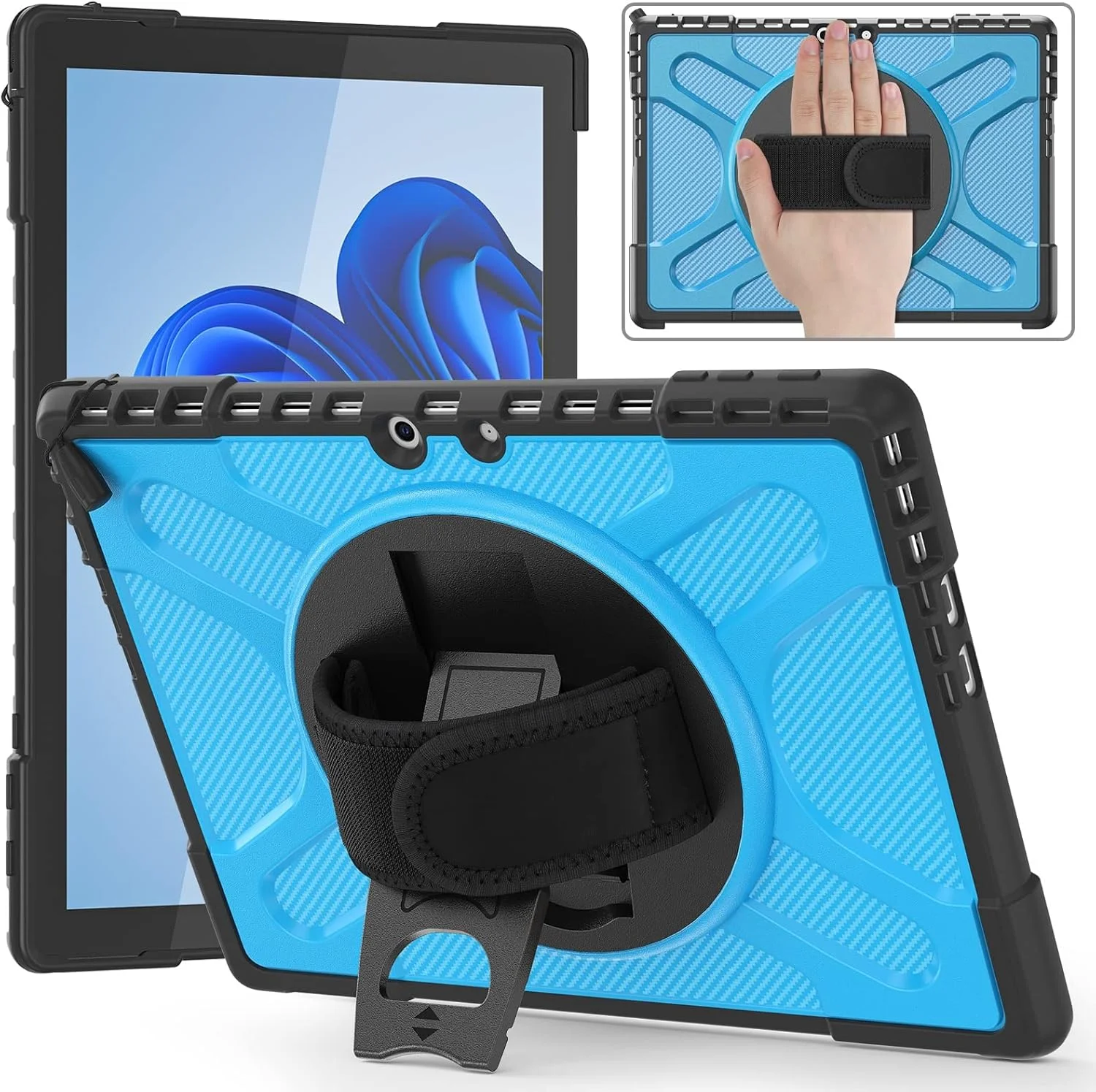 Tablet Protection Full-Body Shockproof 360° Kickstand Rugged Protective Case Compatible with Microsoft Surface Pro 9 Compatible with Type Cover Keyboard,Tablet Case Compatible with Surface Pro 8 table Tablet Protection Full-Body Shockproof 360° Kickstand Rugged Protective Case Compatible with Microsoft Surface Pro 9 Compatible with Type Cover Keyboard,Tablet Case Compatible with Surface Pro 8 table