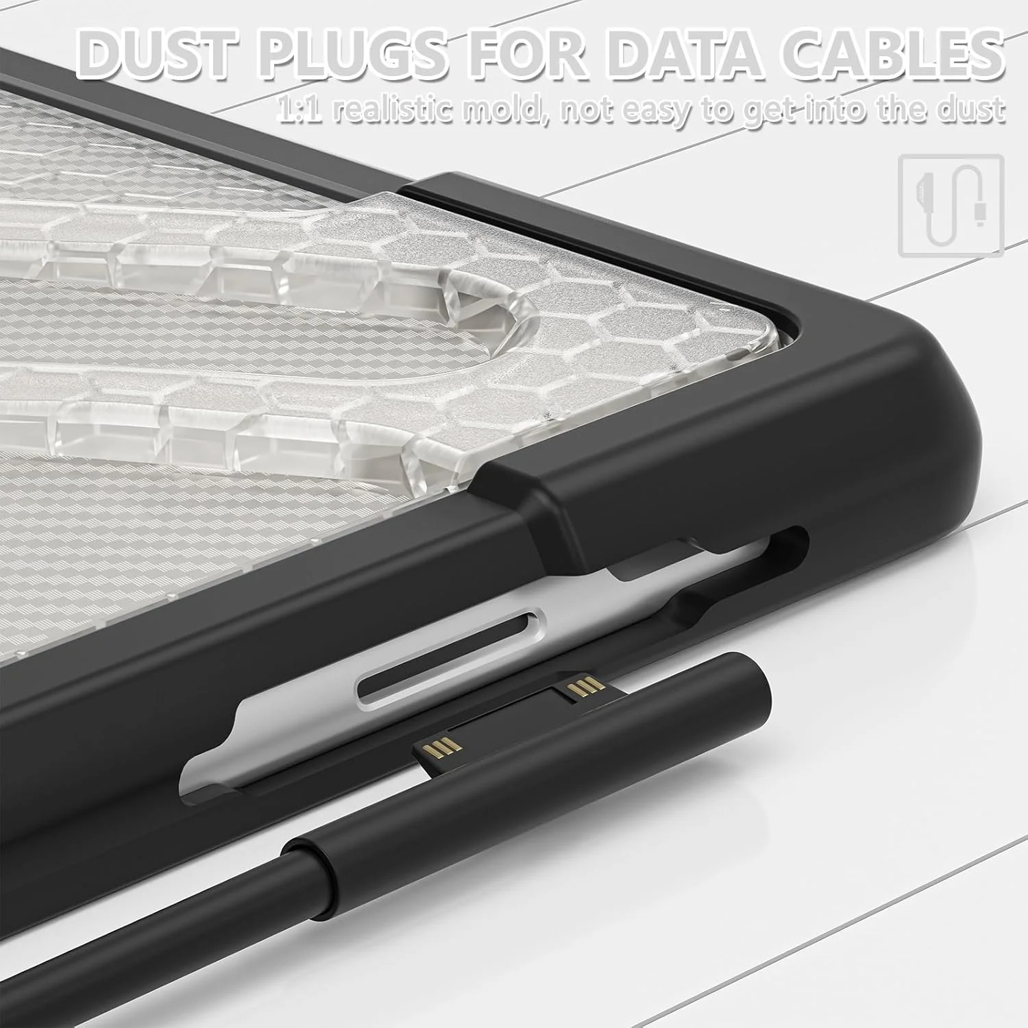 کیف محافظ تبلت ضد ضربه مناسب برای مایکروسافت سرفیس پرو 8 13 اینچ - کیف محافظ سنگین با پایه و دسته، پوشش محافظ ضربه گیر کیف محافظ تبلت ضد ضربه مناسب برای مایکروسافت سرفیس پرو 8 13 اینچ - کیف محافظ سنگین با پایه و دسته، پوشش محافظ ضربه گیر