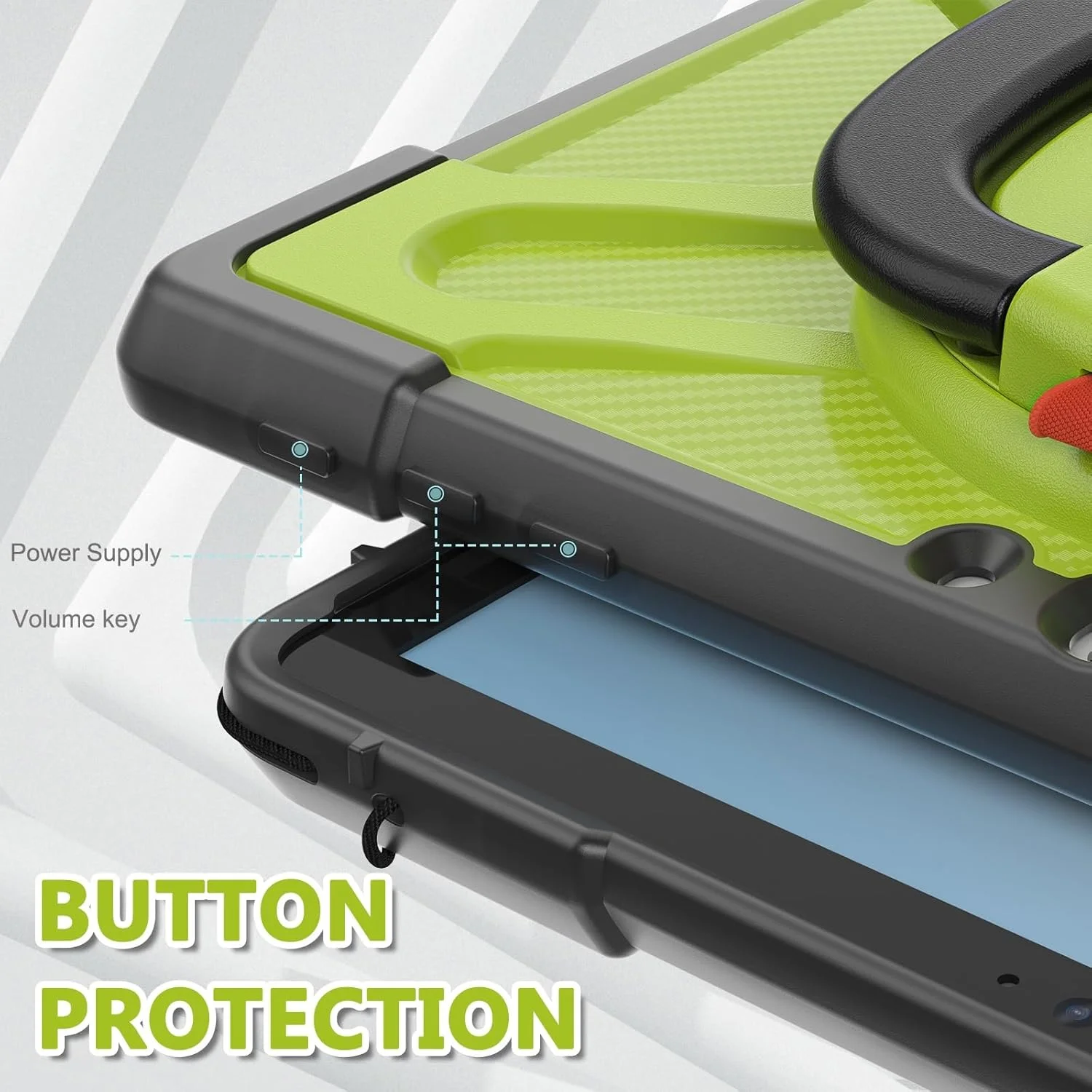 Tablet Protection Compatible with Microsoft Surface Go 4/Surface Go 3/Surface Go 2/Surface Go 1 10.5 Inch Case, Compatible with Type Cover Keyboard with Stand, Shockproof, Robust Protective Case Tablet Protection Compatible with Microsoft Surface Go 4/Surface Go 3/Surface Go 2/Surface Go 1 10.5 Inch Case, Compatible with Type Cover Keyboard with Stand, Shockproof, Robust Protective Case