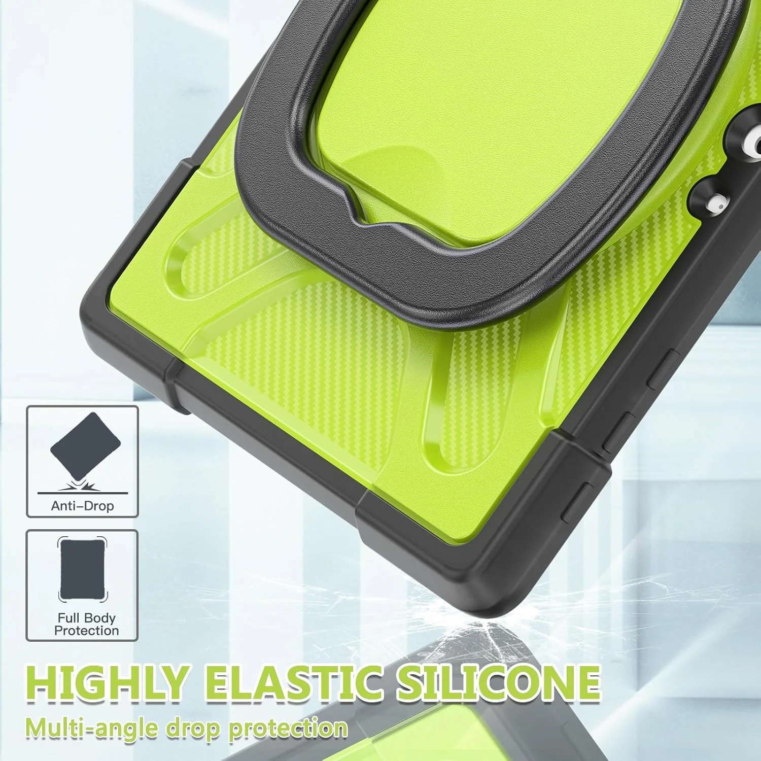 Tablet Protection Compatible with Microsoft Surface Go 4/Surface Go 3/Surface Go 2/Surface Go 1 10.5 Inch Case, Compatible with Type Cover Keyboard with Stand, Shockproof, Robust Protective Case Tablet Protection Compatible with Microsoft Surface Go 4/Surface Go 3/Surface Go 2/Surface Go 1 10.5 Inch Case, Compatible with Type Cover Keyboard with Stand, Shockproof, Robust Protective Case