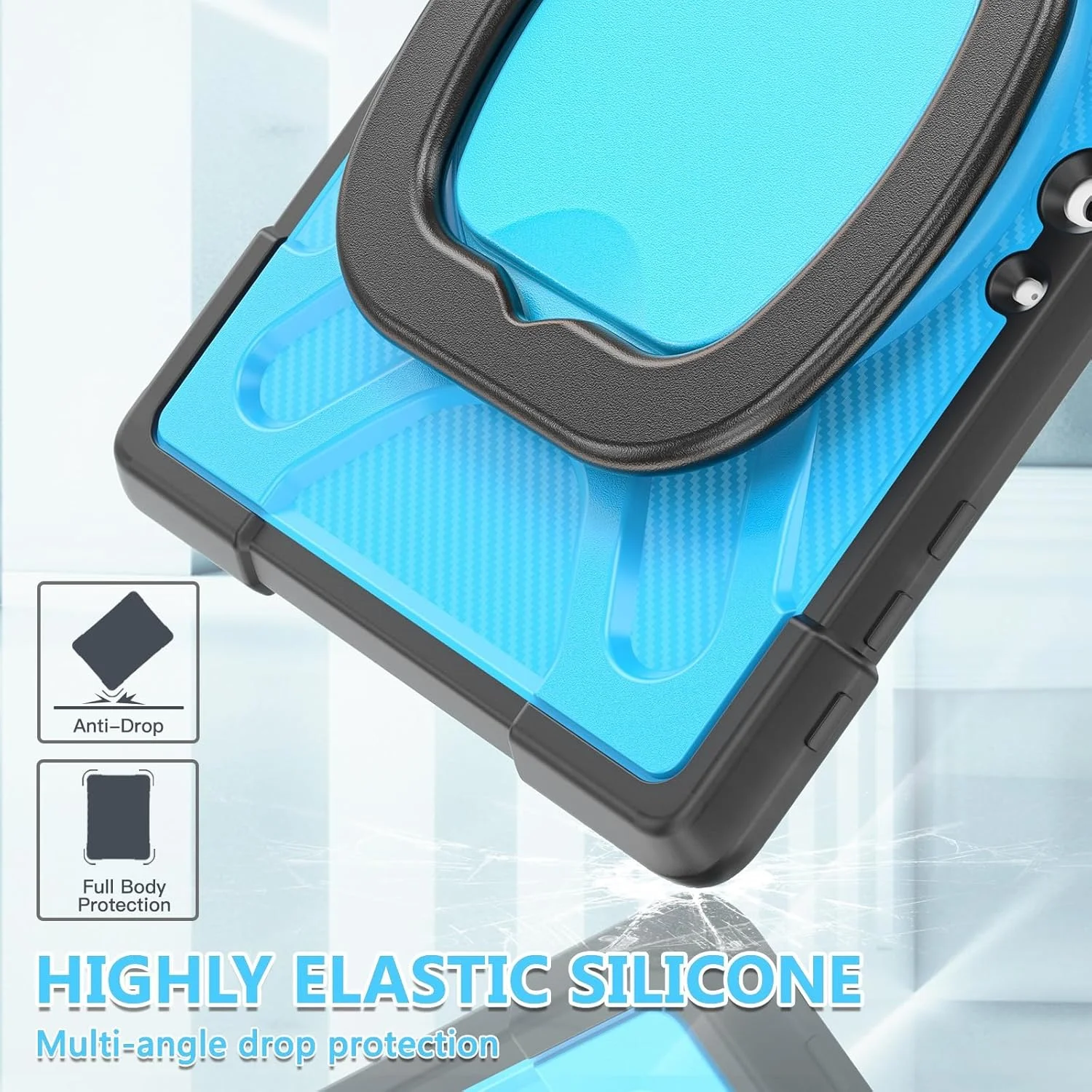 Tablet Protection Compatible with Microsoft Surface Go 4/Surface Go 3/Surface Go 2/Surface Go 1 Case 10.5 inch Compatible with Keyboard Type Cover with Stand, Protective Case Resistant to Tablet Protection Compatible with Microsoft Surface Go 4/Surface Go 3/Surface Go 2/Surface Go 1 Case 10.5 inch Compatible with Keyboard Type Cover with Stand, Protective Case Resistant to