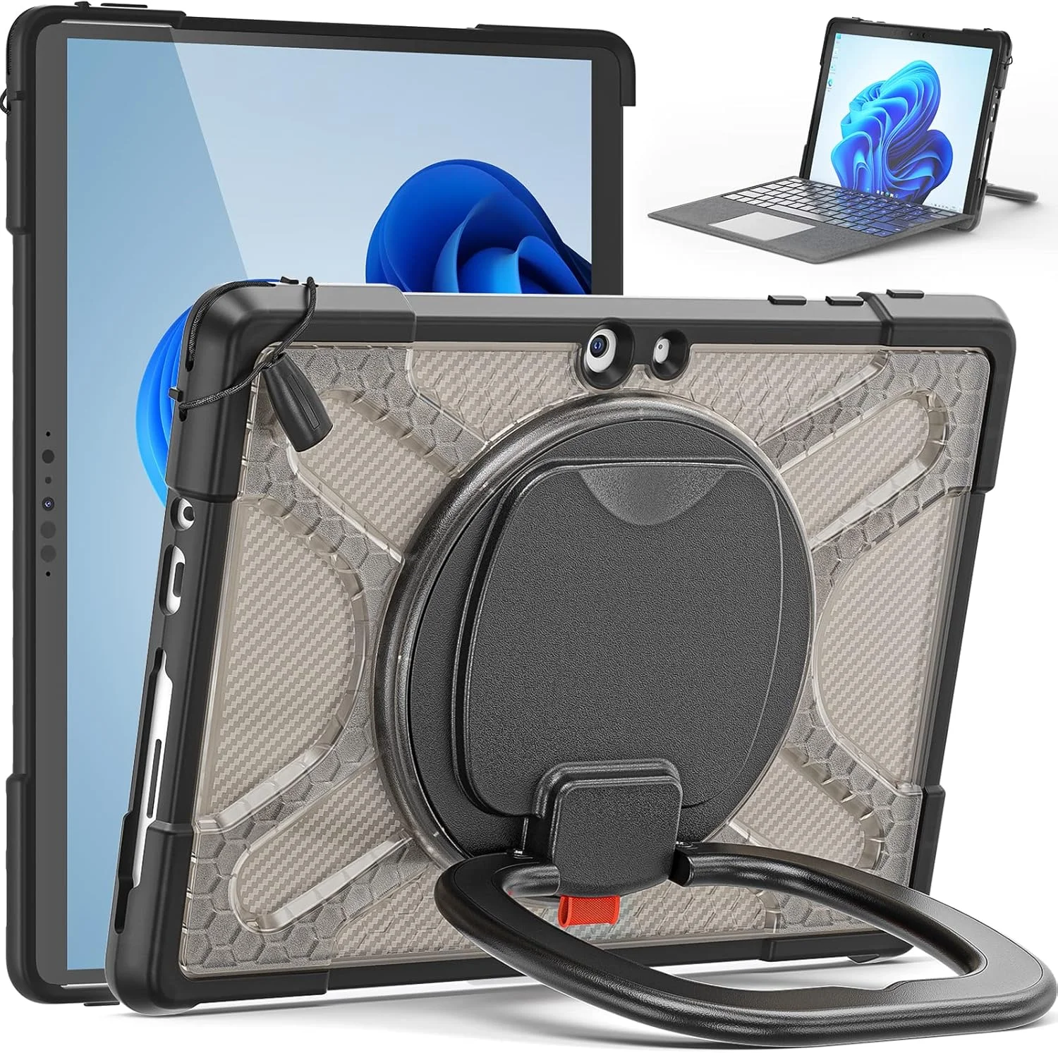 کاور ZXHYliang برای مایکروسافت Surface Go 4 2023 / Go 3 2021 / Go 2 2020 / Surface Go 2018: با پایه نگهدارنده مقاوم در برابر ضربه، سازگار با کیبورد Type Cover. (قهوه ای تیره) کاور ZXHYliang برای مایکروسافت Surface Go 4 2023 / Go 3 2021 / Go 2 2020 / Surface Go 2018: با پایه نگهدارنده مقاوم در برابر ضربه، سازگار با کیبورد Type Cover. (قهوه ای تیره)