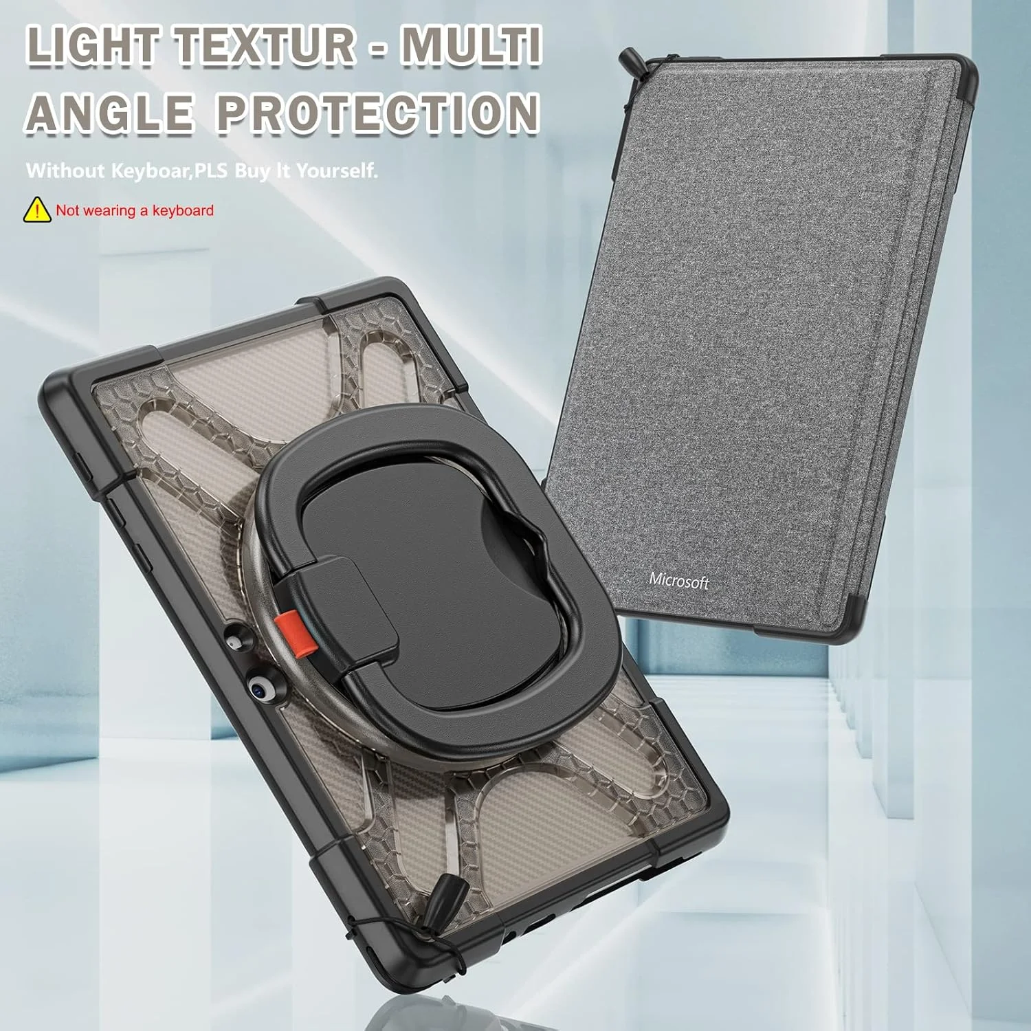 کاور ZXHYliang برای مایکروسافت Surface Go 4 2023 / Go 3 2021 / Go 2 2020 / Surface Go 2018: با پایه نگهدارنده مقاوم در برابر ضربه، سازگار با کیبورد Type Cover. (قهوه ای تیره) کاور ZXHYliang برای مایکروسافت Surface Go 4 2023 / Go 3 2021 / Go 2 2020 / Surface Go 2018: با پایه نگهدارنده مقاوم در برابر ضربه، سازگار با کیبورد Type Cover. (قهوه ای تیره)