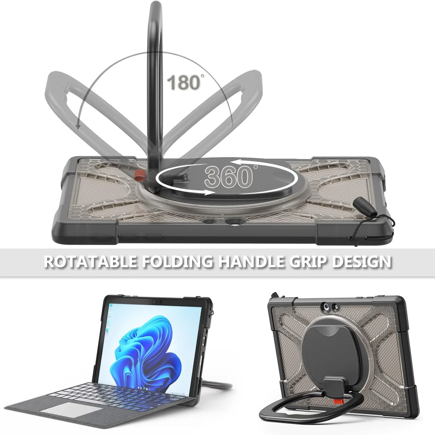 کاور ZXHYliang برای مایکروسافت Surface Go 4 2023 / Go 3 2021 / Go 2 2020 / Surface Go 2018: با پایه نگهدارنده مقاوم در برابر ضربه، سازگار با کیبورد Type Cover. (قهوه ای تیره) کاور ZXHYliang برای مایکروسافت Surface Go 4 2023 / Go 3 2021 / Go 2 2020 / Surface Go 2018: با پایه نگهدارنده مقاوم در برابر ضربه، سازگار با کیبورد Type Cover. (قهوه ای تیره)