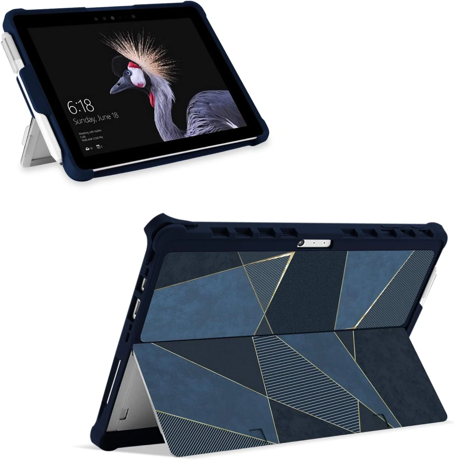 کاور محافظ یو تک برای مایکروسافت سرفیس پرو 7 پلاس/پرو 6/پرو 5/پرو 4، کاور سرفیس پرو با پایه تاشو، ضد ضربه، مقاوم، دارای جای قلم، سازگار با تایپ کاور، طرح مرمر کاور محافظ یو تک برای مایکروسافت سرفیس پرو 7 پلاس/پرو 6/پرو 5/پرو 4، کاور سرفیس پرو با پایه تاشو، ضد ضربه، مقاوم، دارای جای قلم، سازگار با تایپ کاور، طرح مرمر