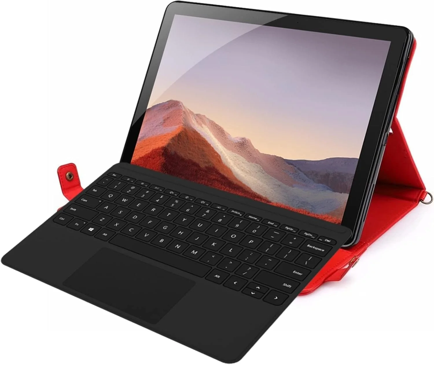 QIHANG SHIHUI Phone Cases For Microsoft Surface Pro 8 Envelope Solid Color Leather Tablet Case(Black)(Red)(Rose Gold)(Blue)(Brown) (Color : Red) QIHANG SHIHUI Phone Cases For Microsoft Surface Pro 8 Envelope Solid Color Leather Tablet Case(Black)(Red)(Rose Gold)(Blue)(Brown) (Color : Red)