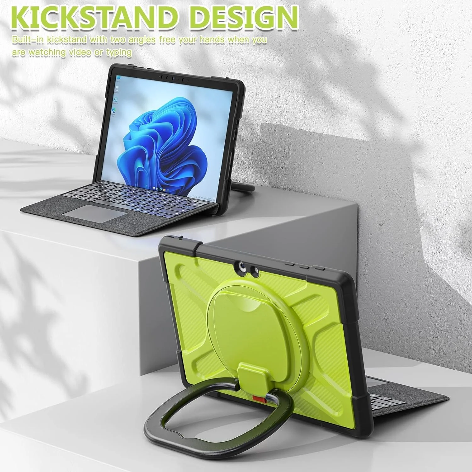 کیف محافظ تبلت کیهنگ شیهویی مناسب برای مایکروسافت Surface Go 1/2 / 3 مدل TPU + PC (مشکی)(رنگ چای)(قرمز) و غیره (رنگ: سبز زرد) کیف محافظ تبلت کیهنگ شیهویی مناسب برای مایکروسافت Surface Go 1/2 / 3 مدل TPU + PC (مشکی)(رنگ چای)(قرمز) و غیره (رنگ: سبز زرد)