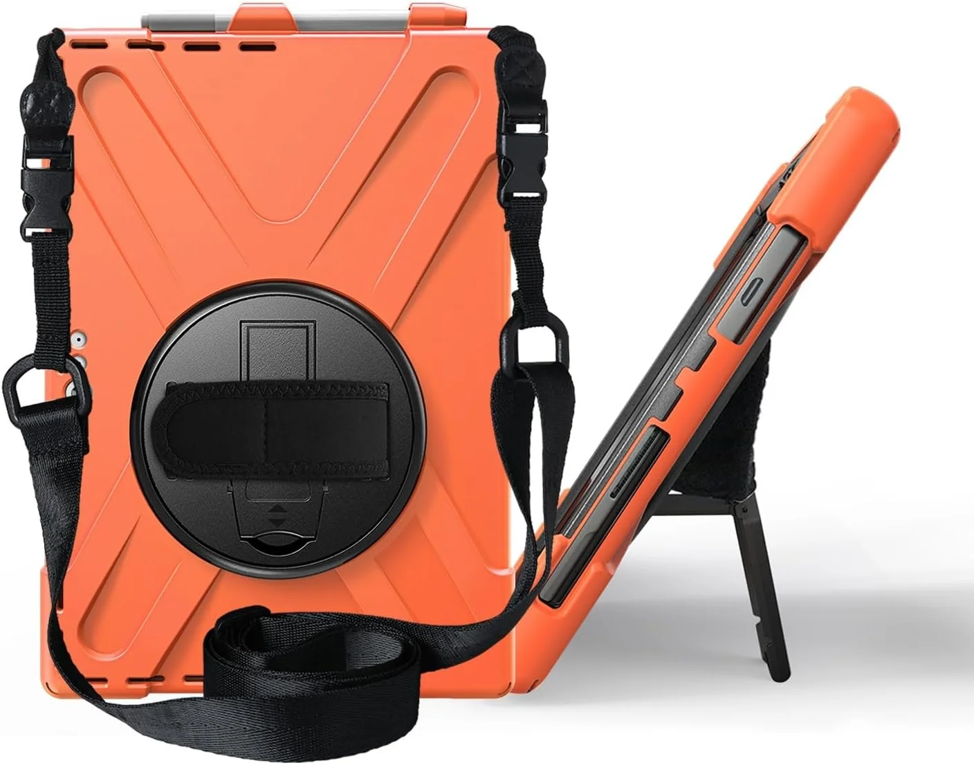 Tablet PC Case Compatible with Microsoft Surface Pro 7/Pro 6/Pro 5/Pro 4/Pro 7+ Case, Heavy Duty Rugged Shockproof Drop Protection Case with Pen Holder,Shoulder Strap Protective Cover for Kids Silicon Tablet PC Case Compatible with Microsoft Surface Pro 7/Pro 6/Pro 5/Pro 4/Pro 7+ Case, Heavy Duty Rugged Shockproof Drop Protection Case with Pen Holder,Shoulder Strap Protective Cover for Kids Silicon