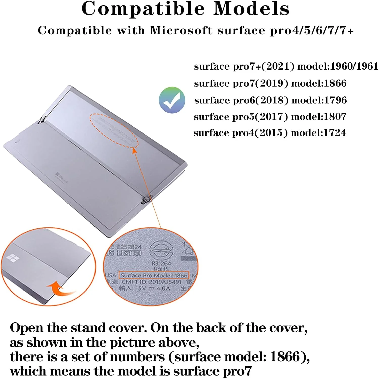 کاور محافظ تبلت ZEERSIDEND برای مایکروسافت Surface Pro7 Pro7+ Pro6 Pro5 Pro4، 12.3 اینچ، کاور ضخیم و مقاوم با پایه، سازگار با کاور کیبورد، شامل بند دستی و بند شانه، مشکی کاور محافظ تبلت ZEERSIDEND برای مایکروسافت Surface Pro7 Pro7+ Pro6 Pro5 Pro4، 12.3 اینچ، کاور ضخیم و مقاوم با پایه، سازگار با کاور کیبورد، شامل بند دستی و بند شانه، مشکی