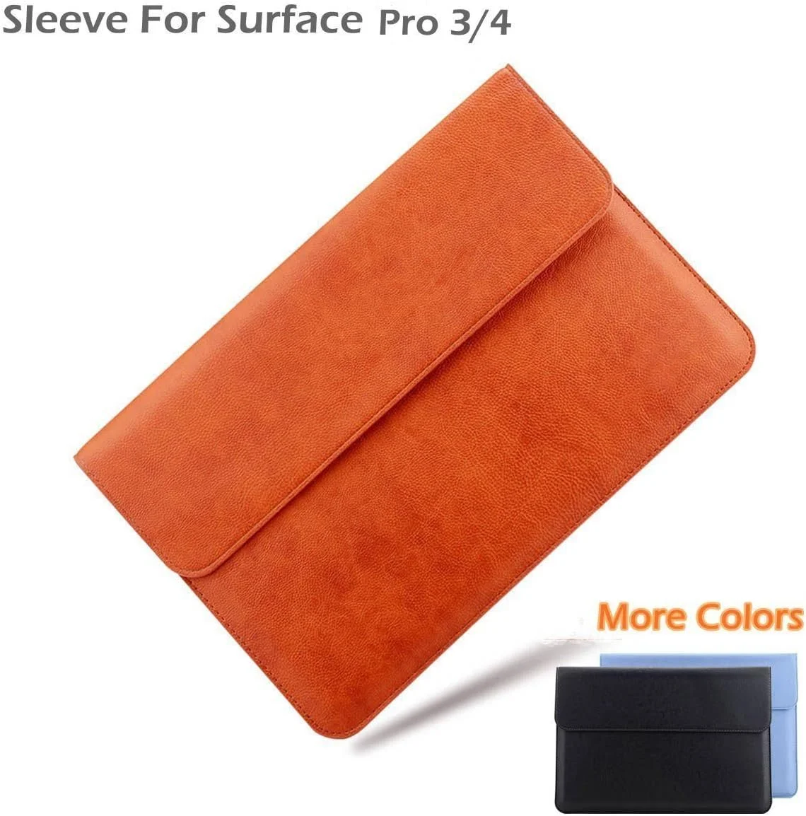 کیف محافظ تبلت مایکروسافت MEGOO Surface Pro 3/Pro 4/Pro 5/Pro 6/Pro 7/Pro 7 Plus، کیف 12 اینچی تبلت و لپ تاپ سازگار با کیبورد - قهوه ای