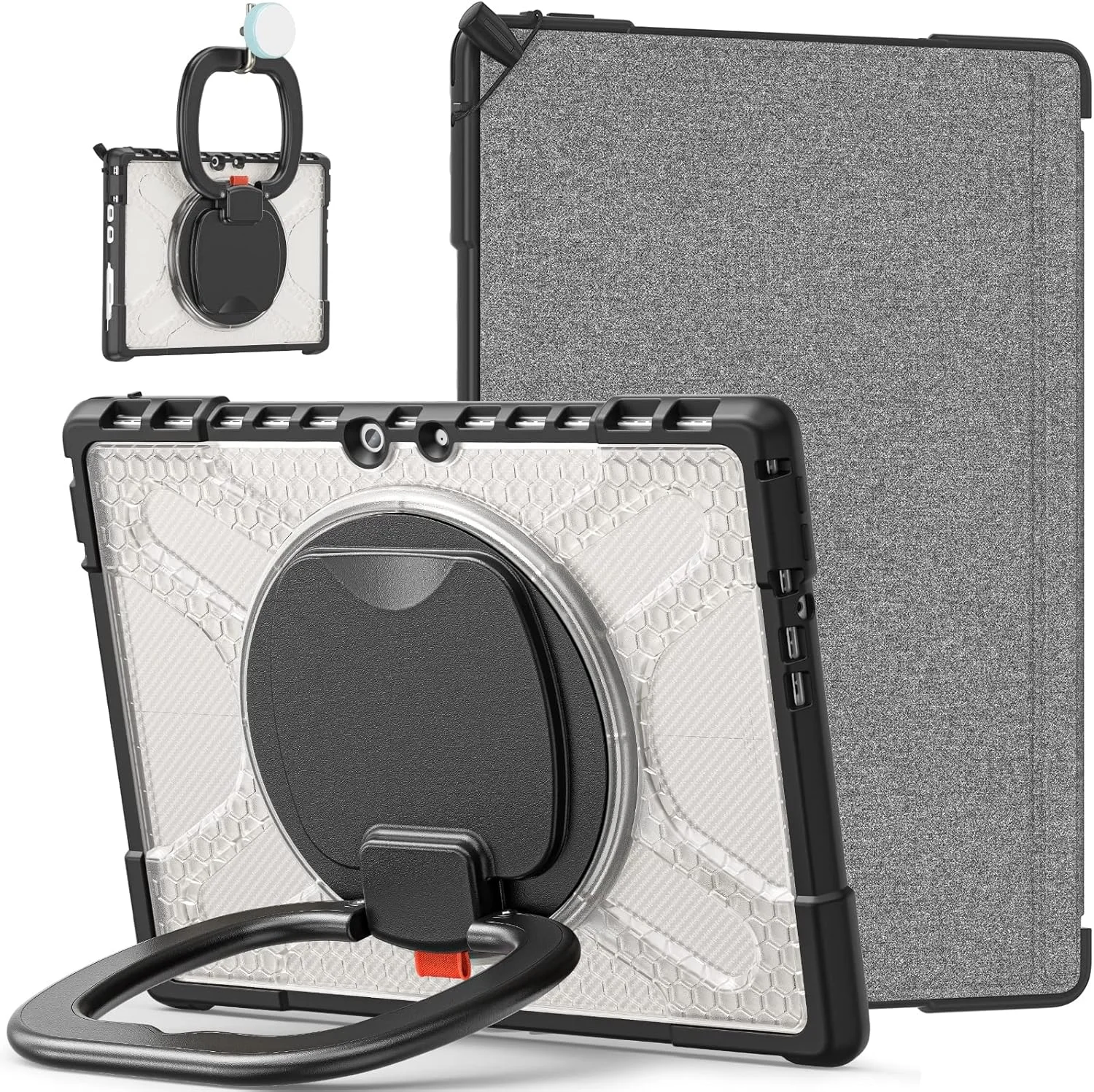 کیف محافظ تبلت مایکروسافت سرفیس پرو 8 کیهنگ شیهویی، جنس TPU + PC (رنگ چای) (مشکی) (قرمز) و غیره (رنگ: شفاف) کیف محافظ تبلت مایکروسافت سرفیس پرو 8 کیهنگ شیهویی، جنس TPU + PC (رنگ چای) (مشکی) (قرمز) و غیره (رنگ: شفاف)