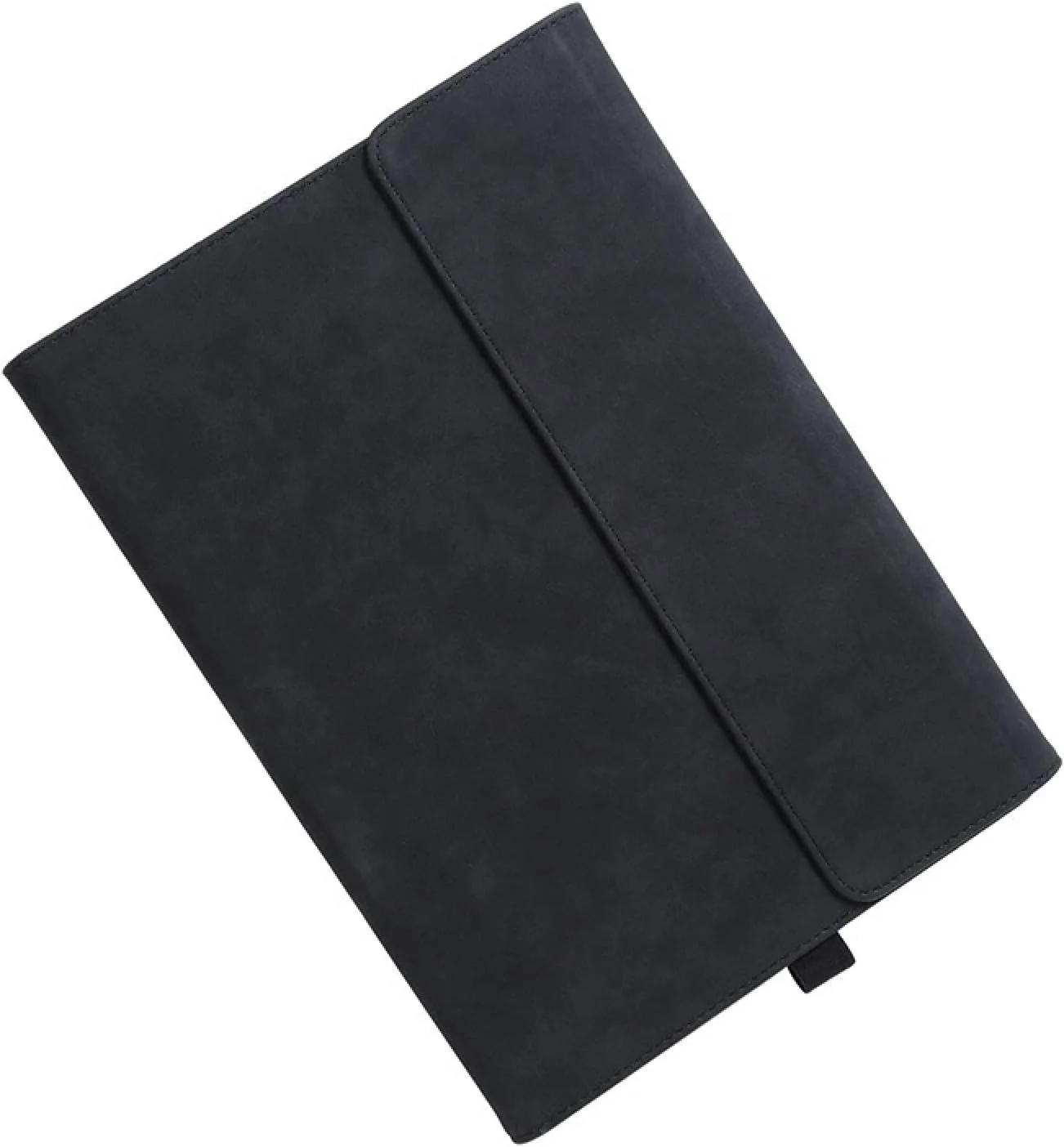 کیف محافظ تبلت تاشو SHIHUI با هولدر مناسب برای MicroSoft Surface Pro4 / 5/6 12.3 اینچ (رنگ: چرم پوست گوسفند/مشکی)
