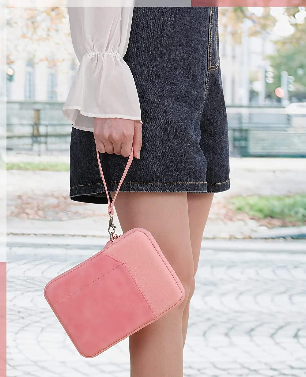 ProElite Polyester Tablet Sleeve Case Cover 12" to 13" Tablets for Samsung Galaxy Tab S7 Plus/S8 Plus/S7 Fe 12.4", Apple iPad Pro 12.9",Lenovo Tab P12, Microsoft Surface Pro 4/5/6/7/8/9, Pink ProElite Polyester Tablet Sleeve Case Cover 12" to 13" Tablets for Samsung Galaxy Tab S7 Plus/S8 Plus/S7 Fe 12.4", Apple iPad Pro 12.9",Lenovo Tab P12, Microsoft Surface Pro 4/5/6/7/8/9, Pink