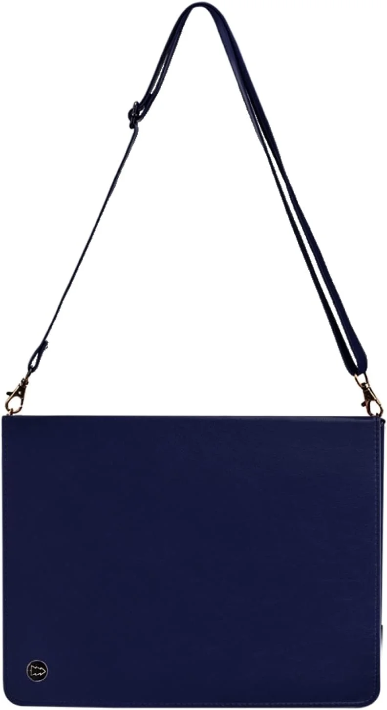 QIHANG SHIHUI Phone Cases For Microsoft Surface Pro 8 Envelope Solid Color Leather Tablet Case(Black)(Red)(Rose Gold)(Blue)(Brown) (Color : Blue)