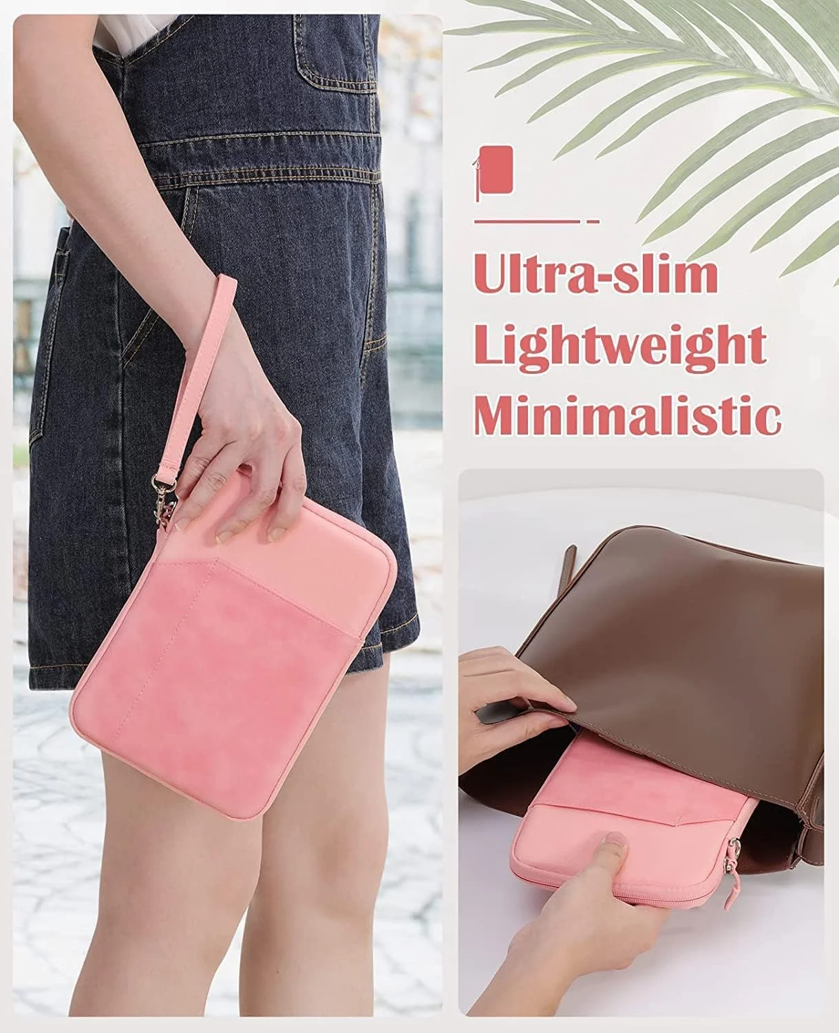 ProElite Polyester Tablet Sleeve Case Cover 12" to 13" Tablets for Samsung Galaxy Tab S7 Plus/S8 Plus/S7 Fe 12.4", Apple iPad Pro 12.9",Lenovo Tab P12, Microsoft Surface Pro 4/5/6/7/8/9, Pink ProElite Polyester Tablet Sleeve Case Cover 12" to 13" Tablets for Samsung Galaxy Tab S7 Plus/S8 Plus/S7 Fe 12.4", Apple iPad Pro 12.9",Lenovo Tab P12, Microsoft Surface Pro 4/5/6/7/8/9, Pink